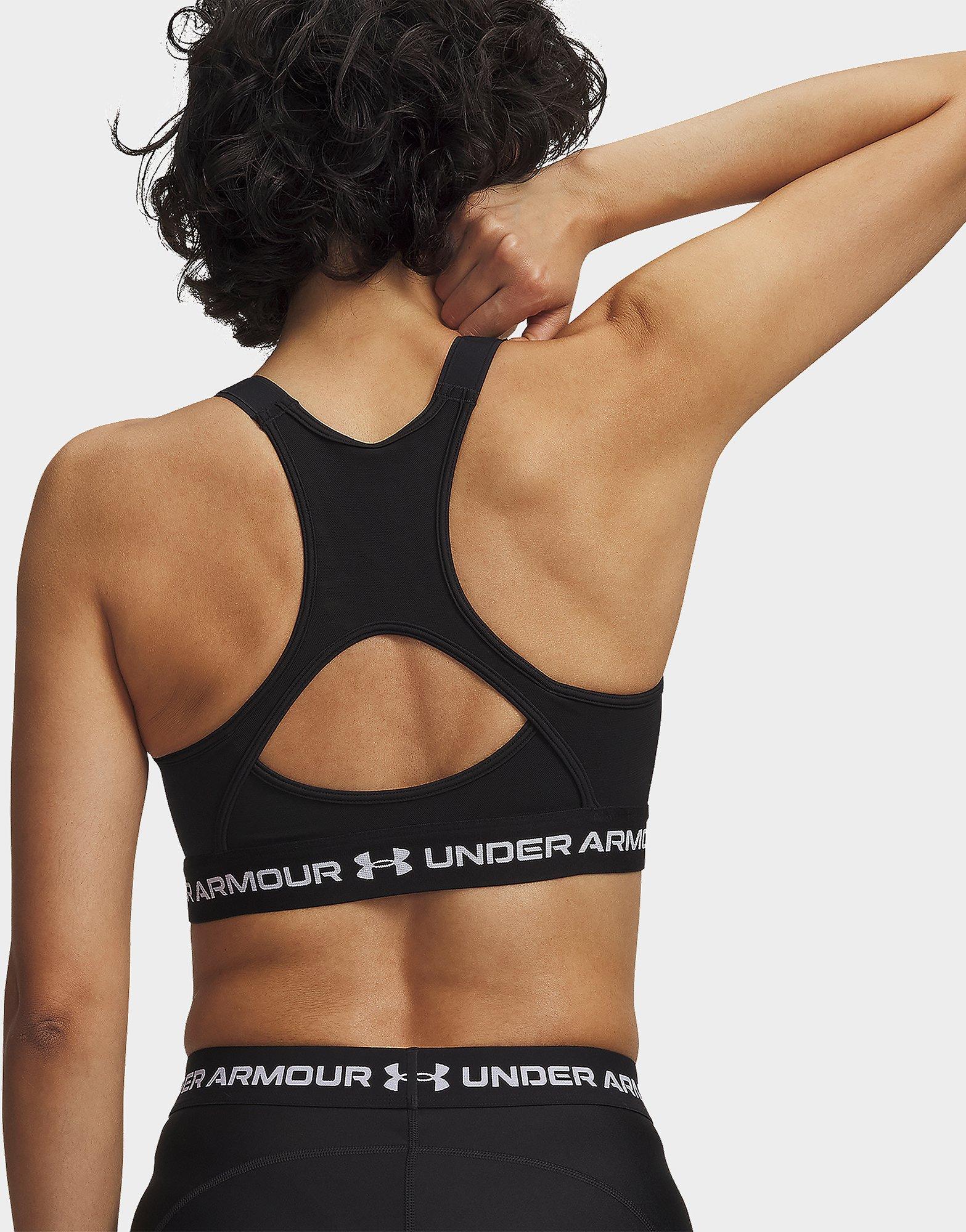 Under Armour Brassière de sport à dos croisé et maintien supérieur HeatGear