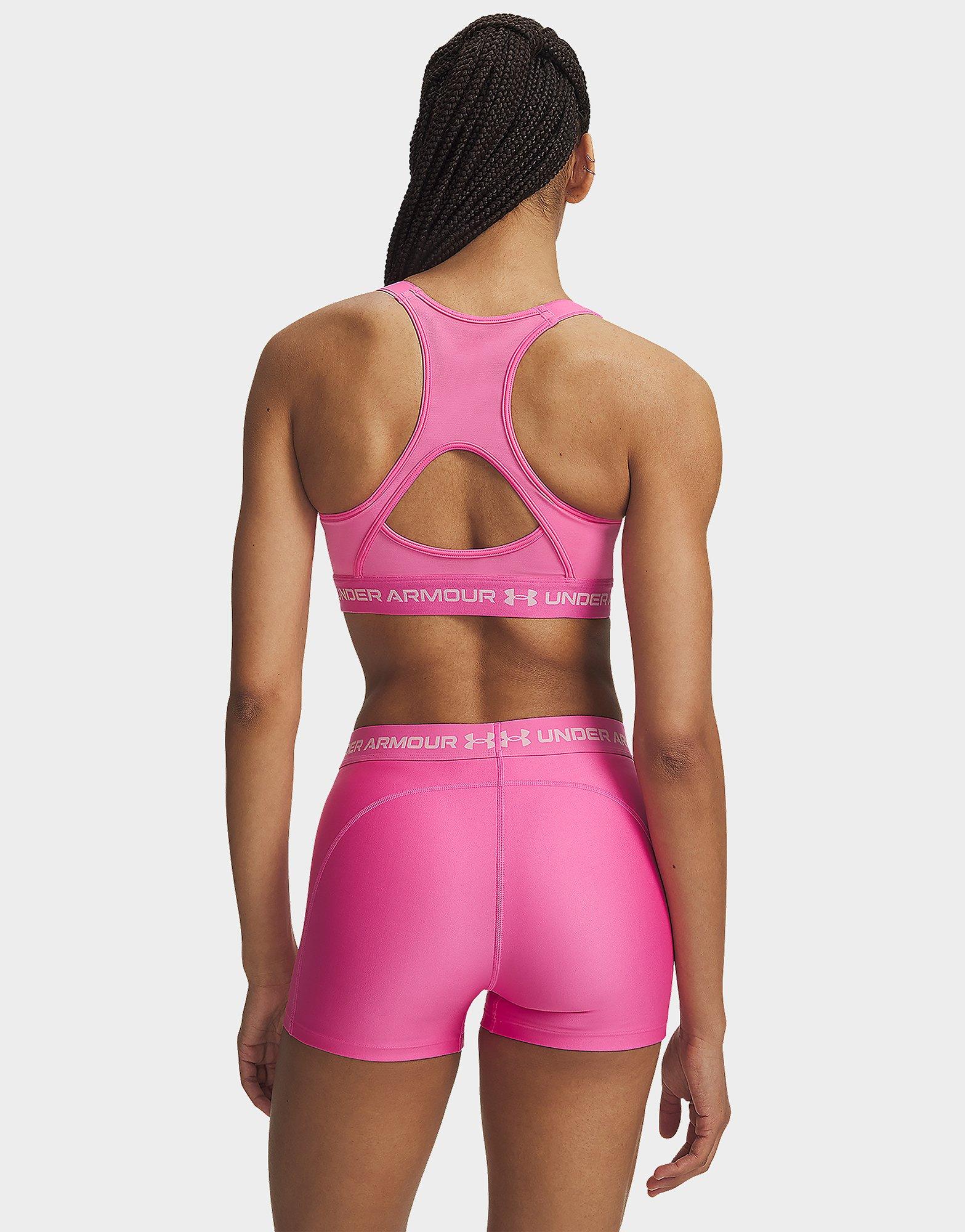 Under Armour Brassière de sport à dos croisé et maintien supérieur HeatGear