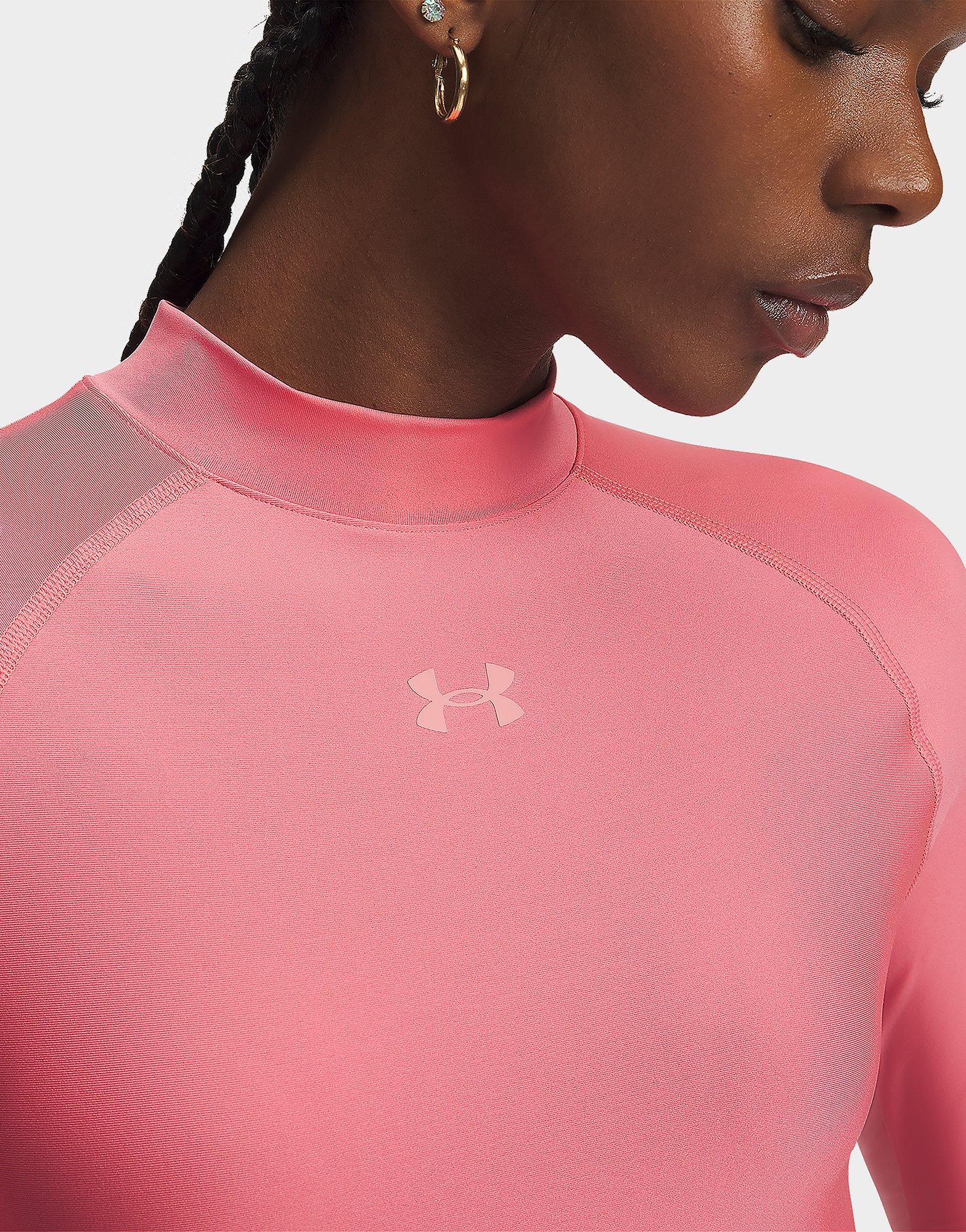 Under Armour Baselayer court à col montant à manches longues HeatGear