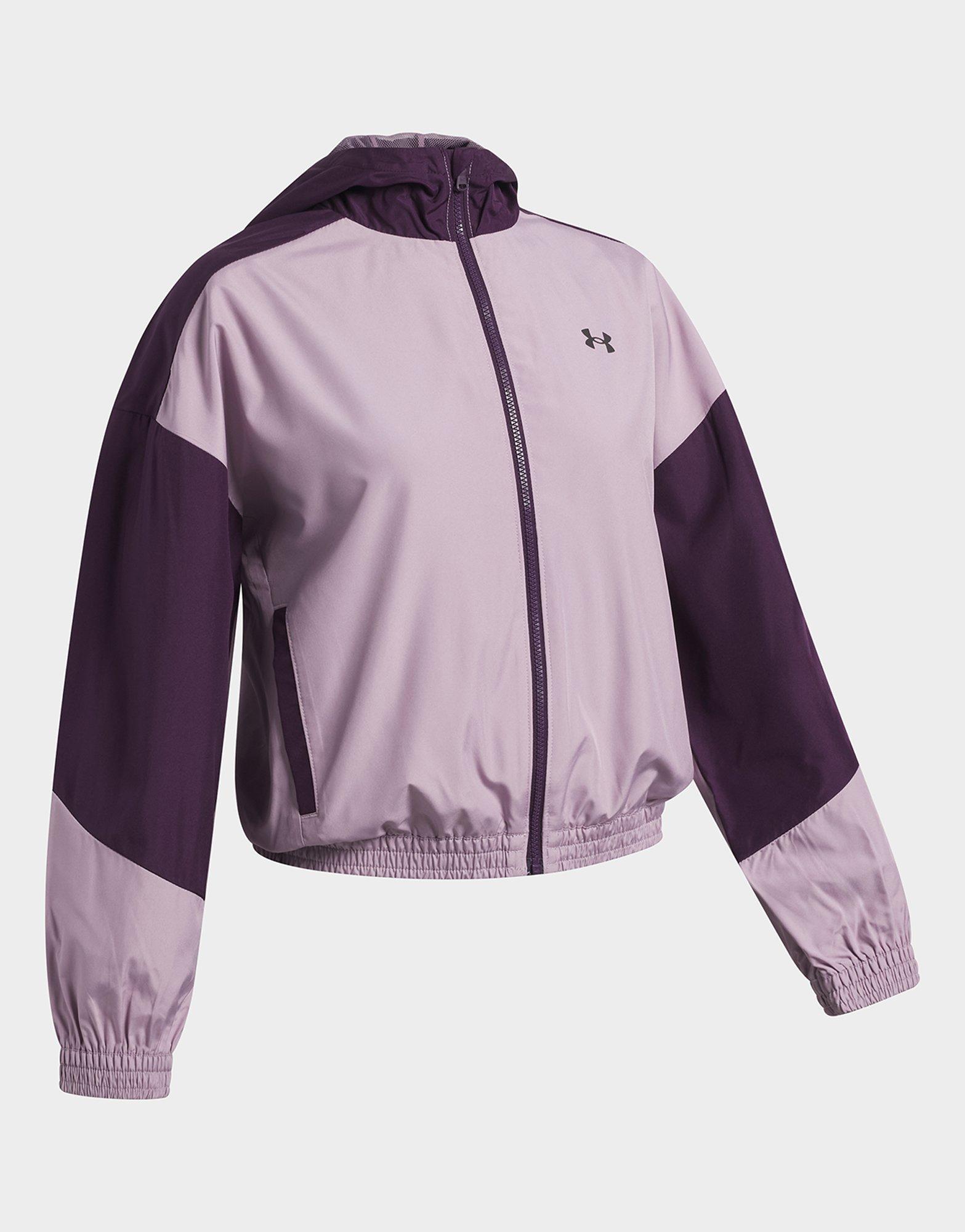 Under Armour Haut entièrement zippé Icon Woven pour fille