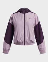 Under Armour Haut entièrement zippé Icon Woven pour fille