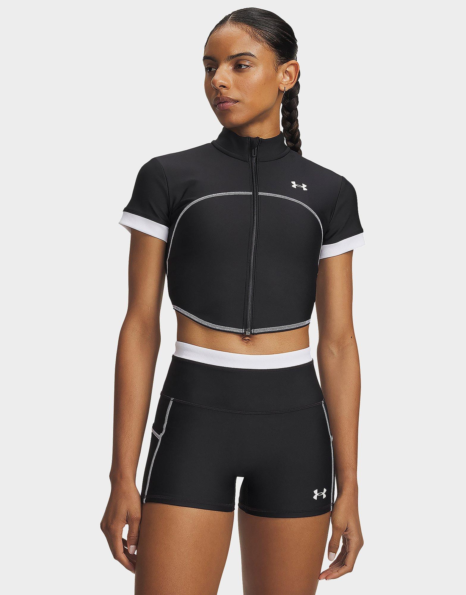 Under Armour HeatGear Short Sleeve Full Zip