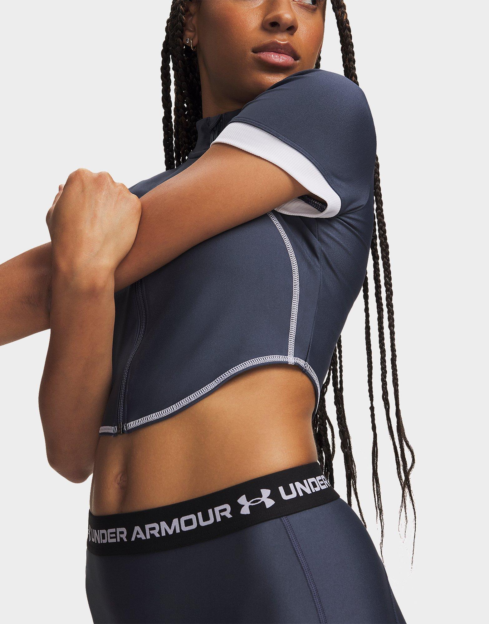 Under Armour Haut entièrement zippé HeatGear manches courtes