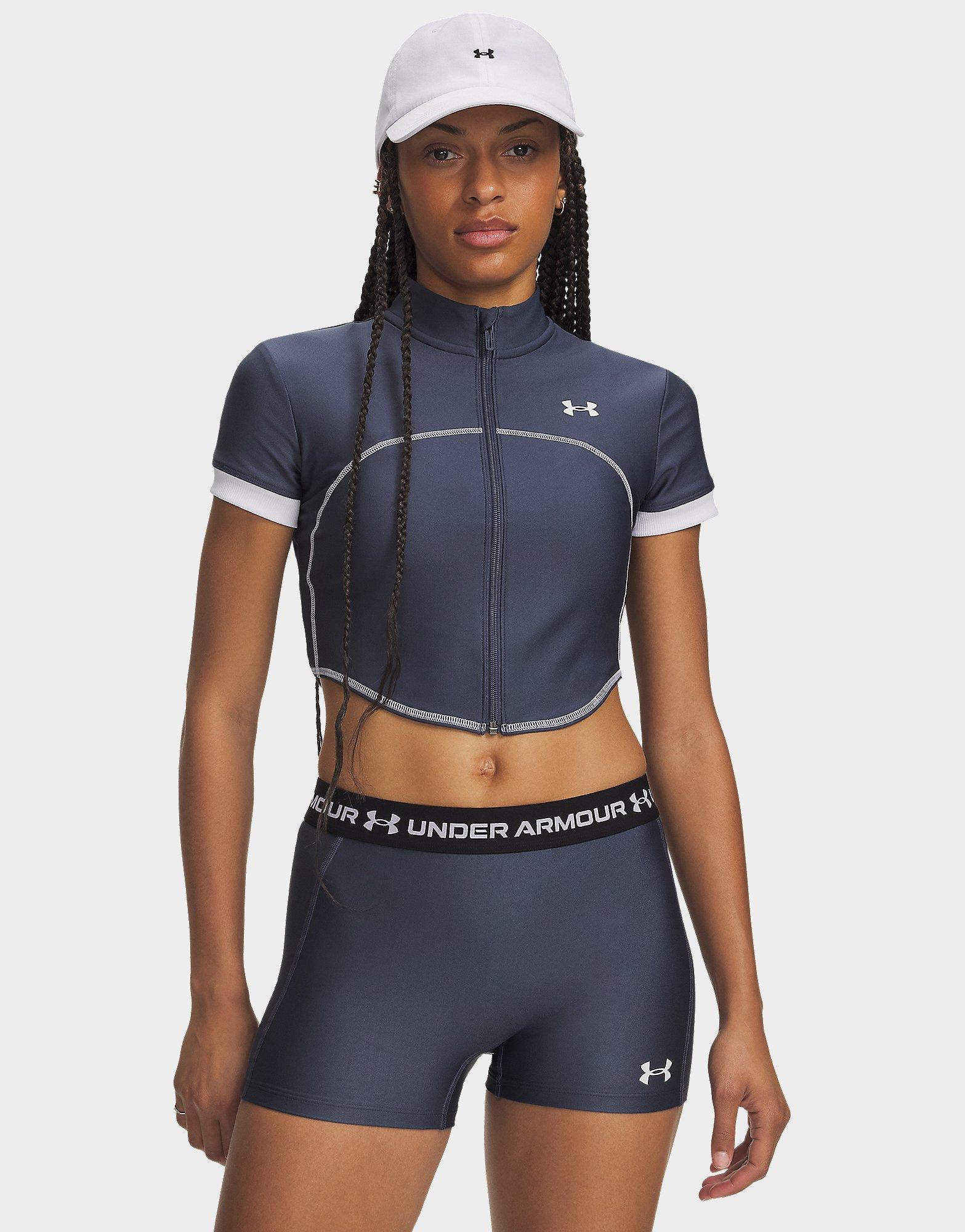 Under Armour HeatGear Short Sleeve Full Zip