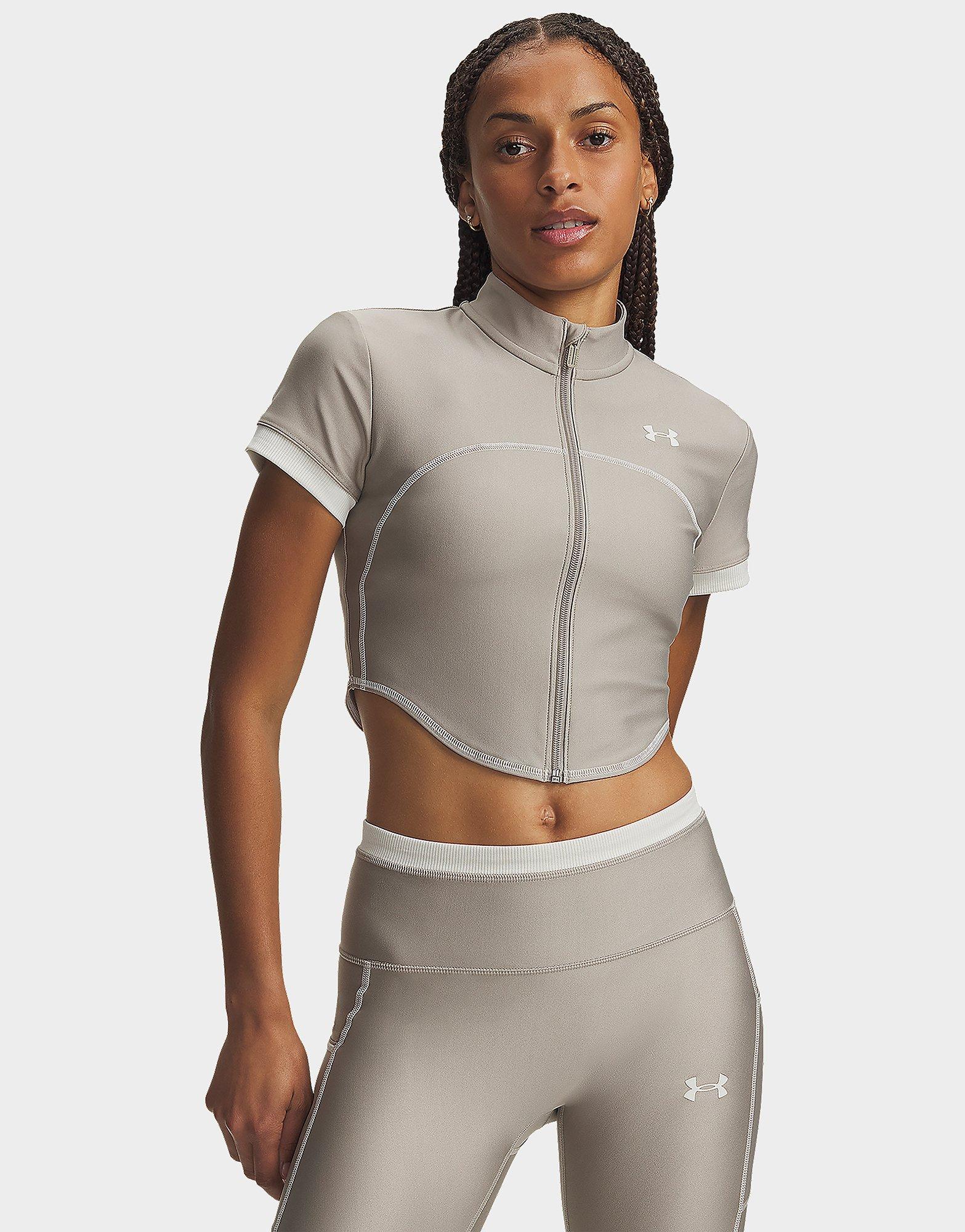 Under Armour HeatGear Short Sleeve Full Zip