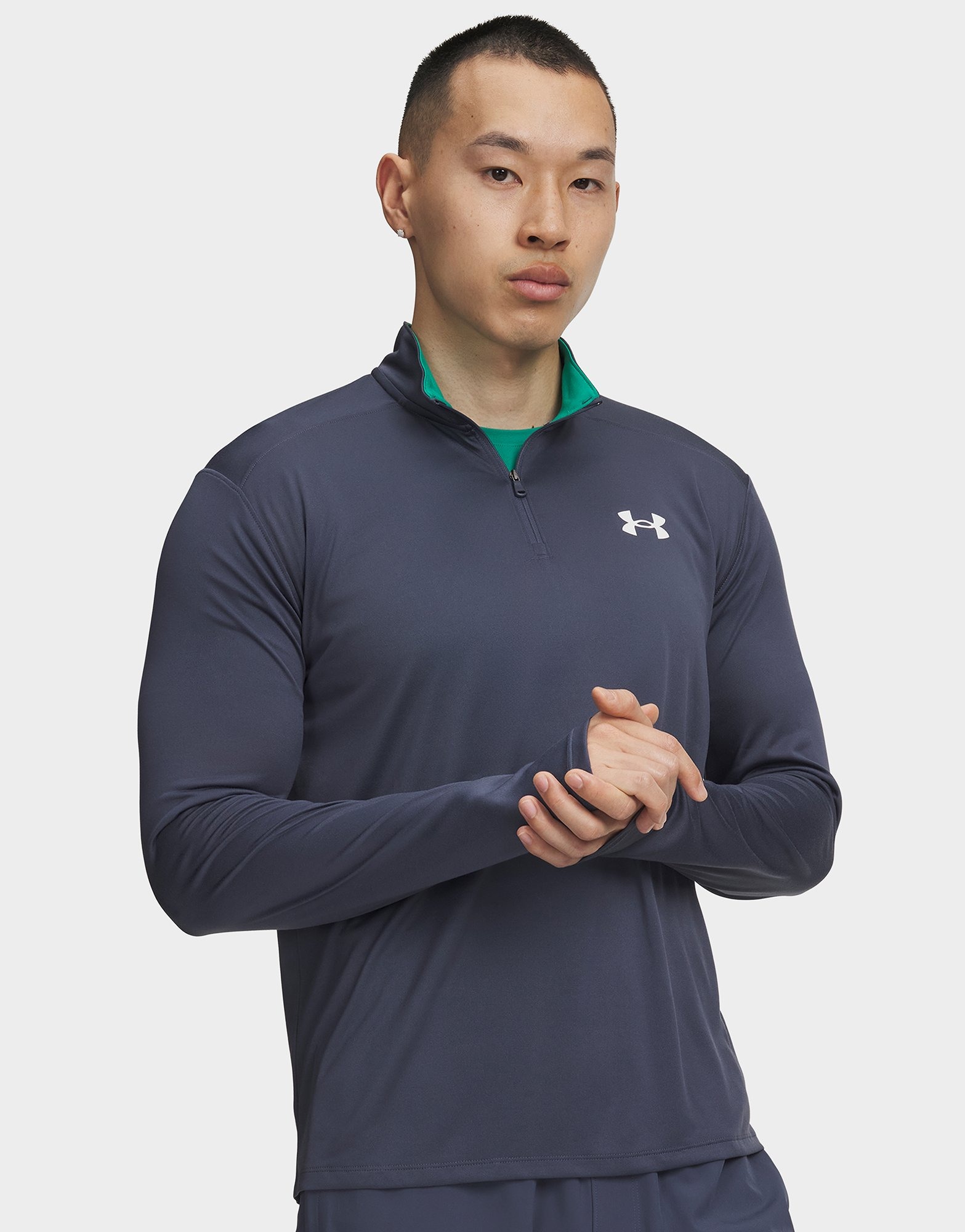 Under Armour トレーニングウェア size：XL Grey Under Armour Tech Utility 1/4 Zip | JD Sports UK
