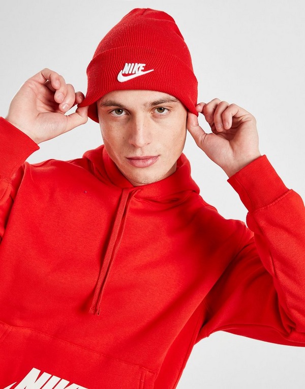 Verzakking rechter vergeven Rood Nike Utility Beanie Hat - JD Sports Nederland