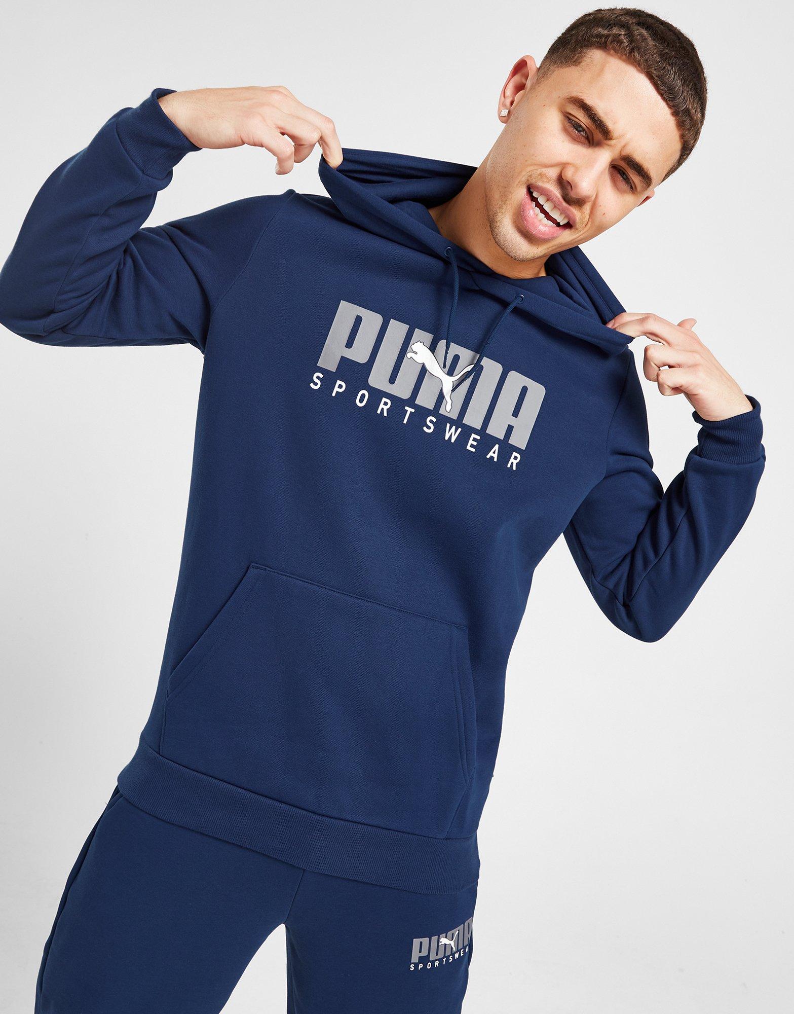 Puma con capucha Core Sportswear en Azul | JD Sports España