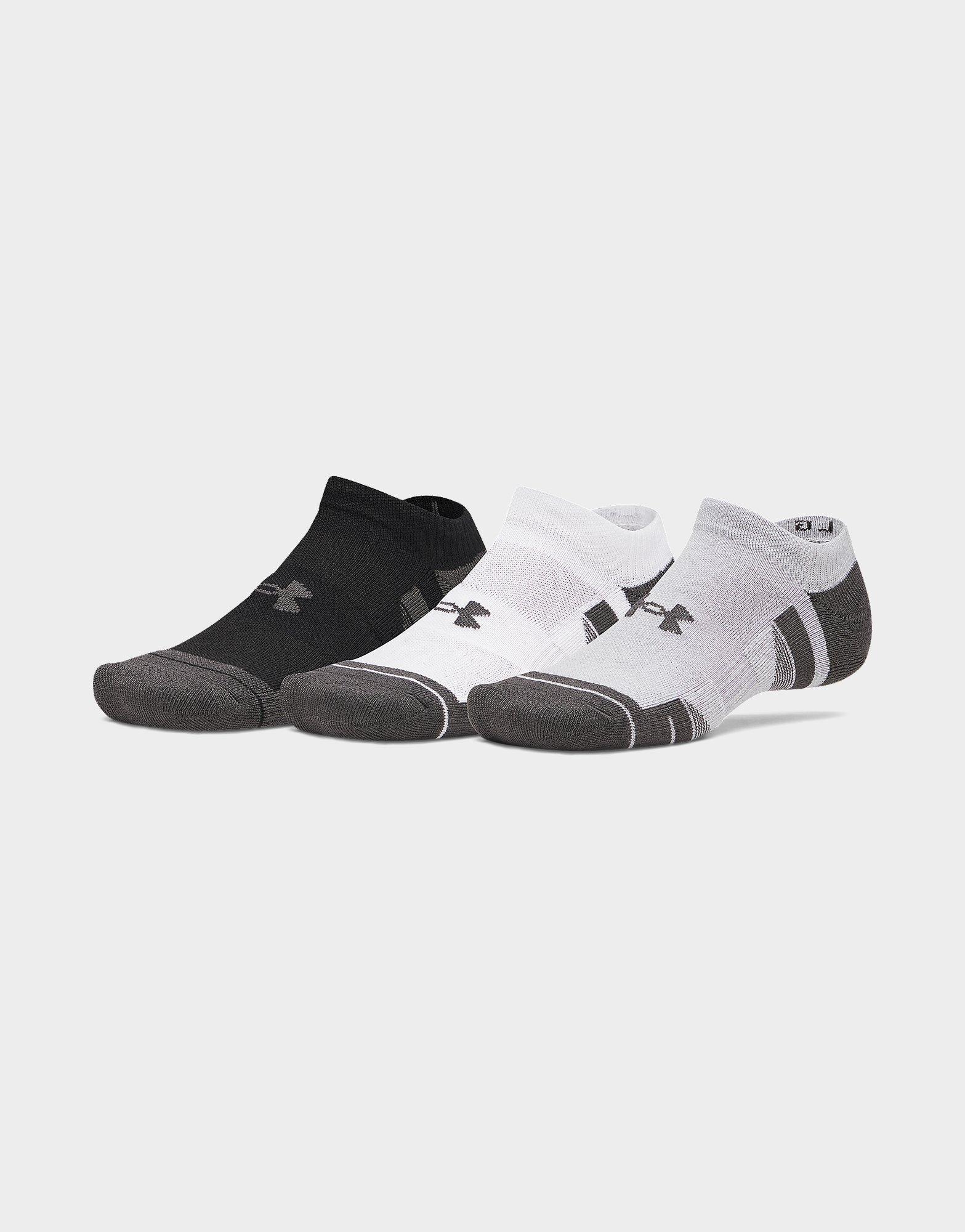 Under Armour 3-Pack HeatGear Tech No Show Socks