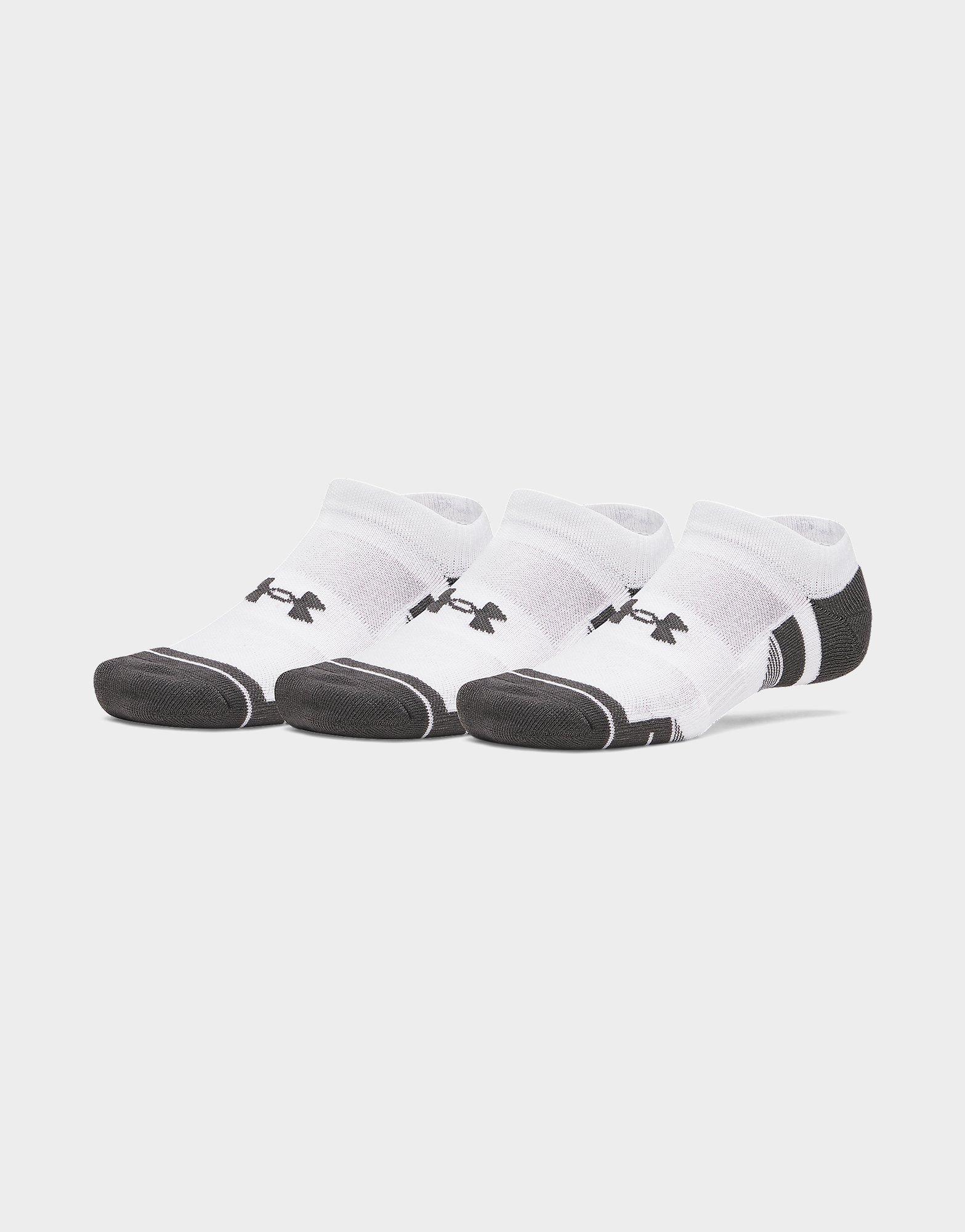Under Armour 3-Pack HeatGear Tech No Show Socks