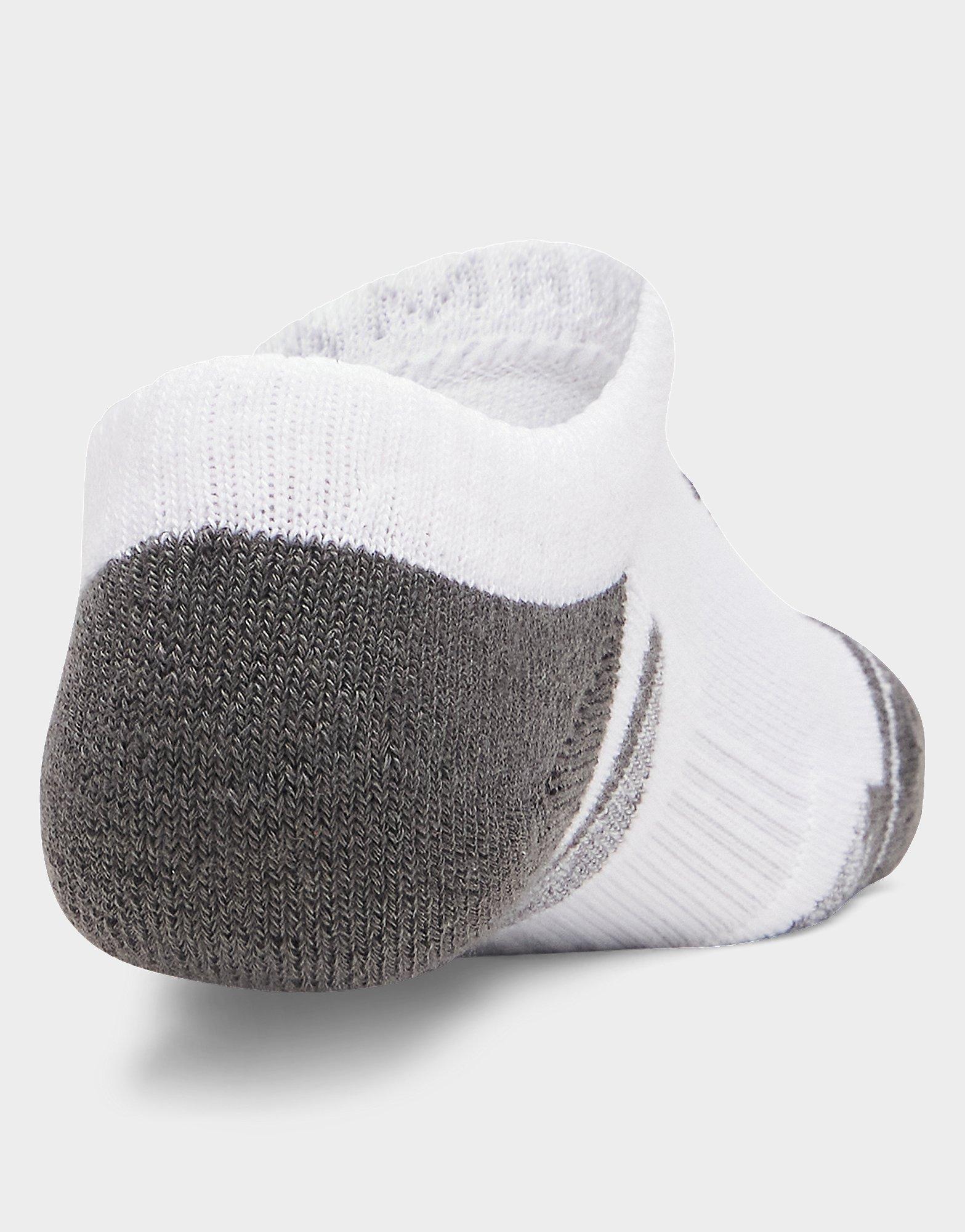 Under Armour Lot de 3 paires de chaussettes invisibles Performance Tech pour enfant