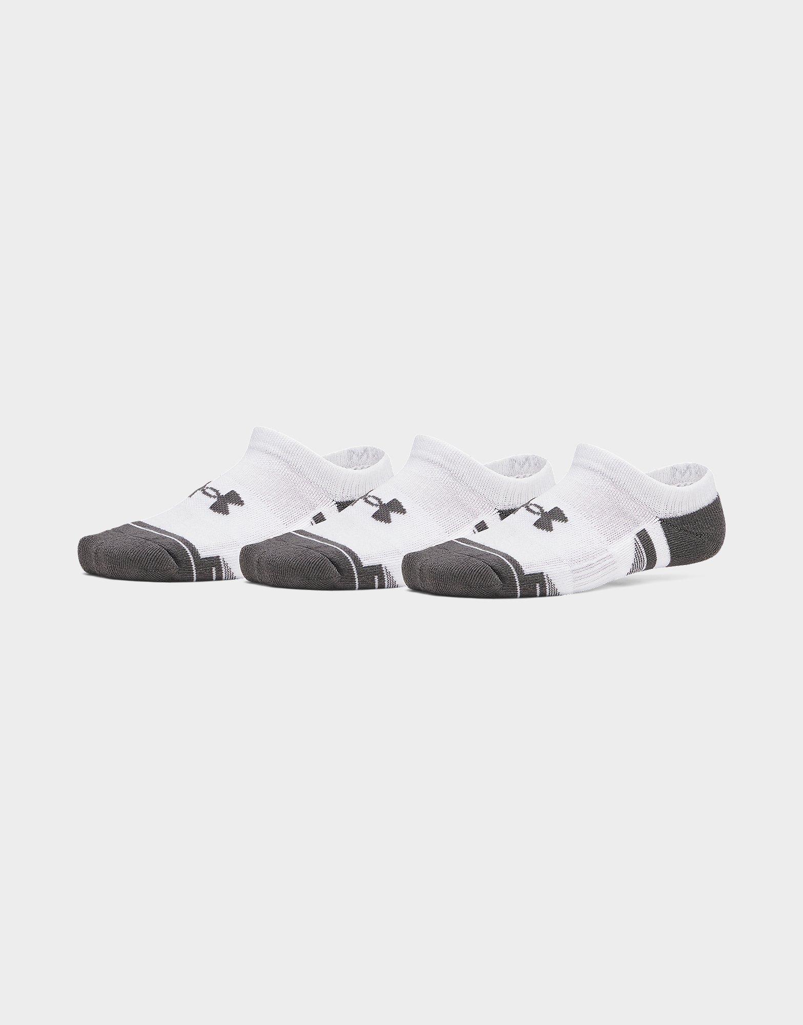 Under Armour Performance Tech Kids' 3-Pack No Show Socks