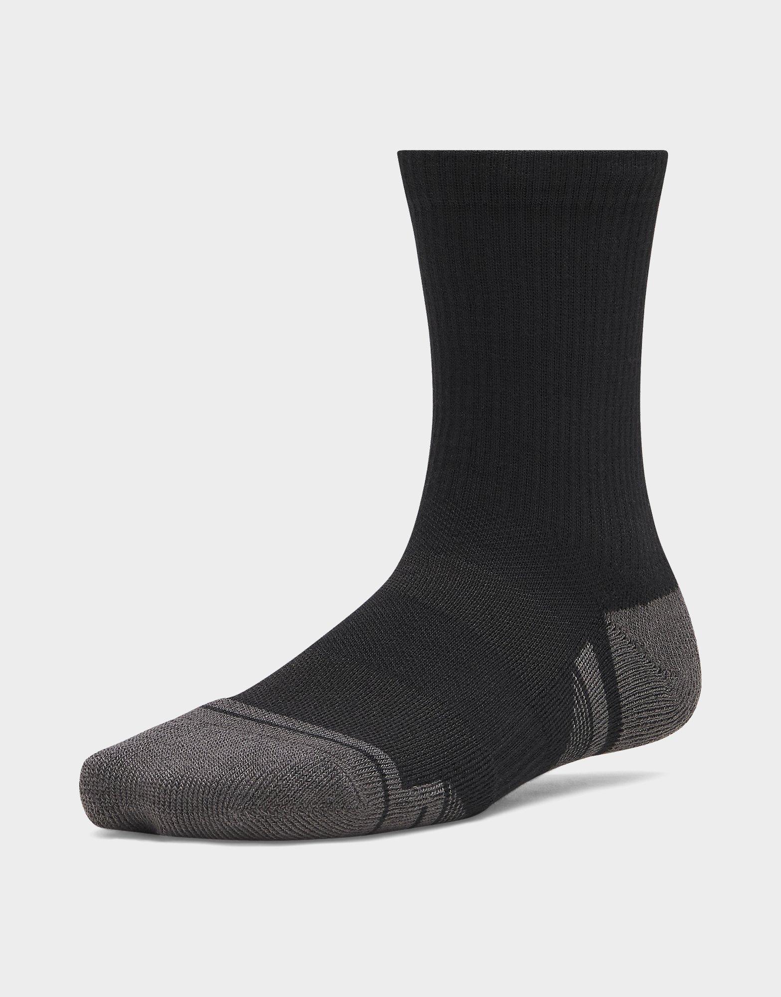 Under Armour Lot de 3 paires de chaussettes mi-hautes Performance Tech pour enfant