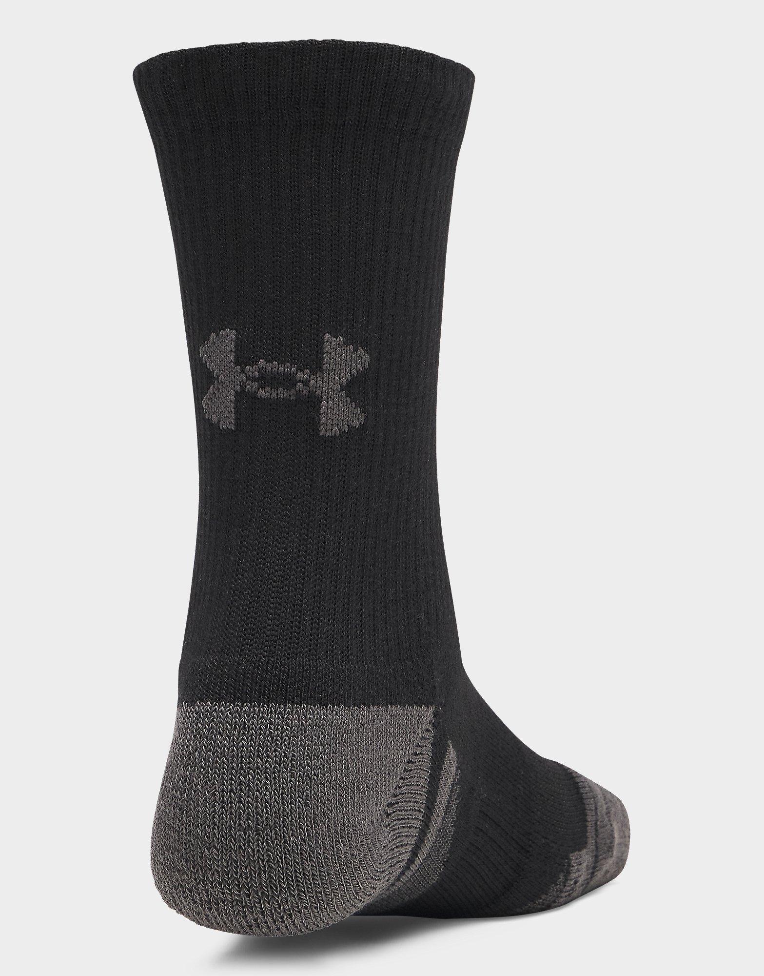 Under Armour Lot de 3 paires de chaussettes mi-hautes Performance Tech pour enfant