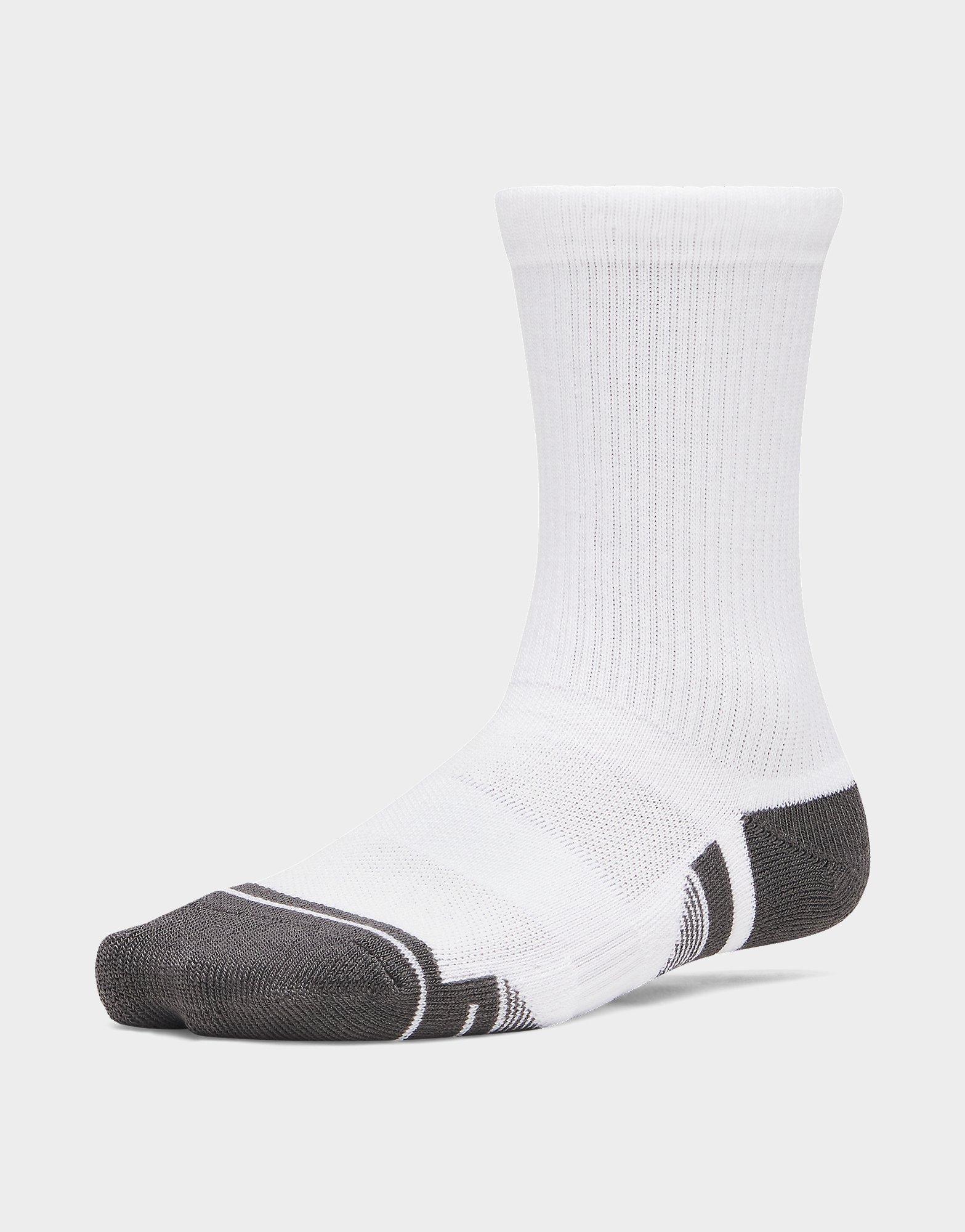 Under Armour Lot de 3 paires de chaussettes mi-hautes Performance Tech pour enfant
