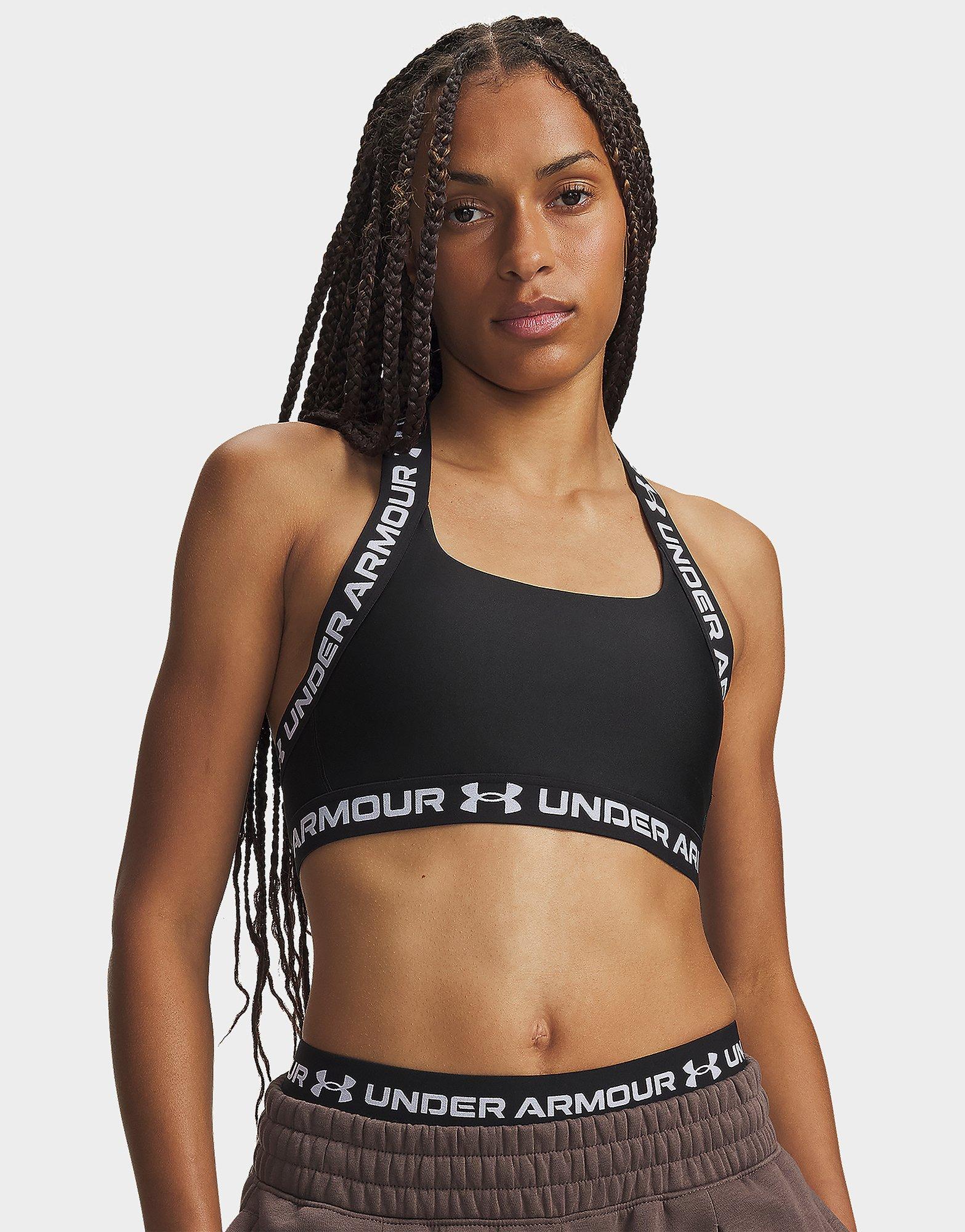 Under Armour HeatGear Mid T-Back Sports Bra