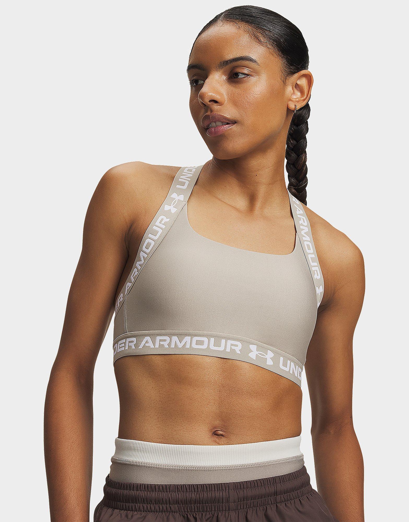 Under Armour HeatGear Mid T-Back Sports Bra