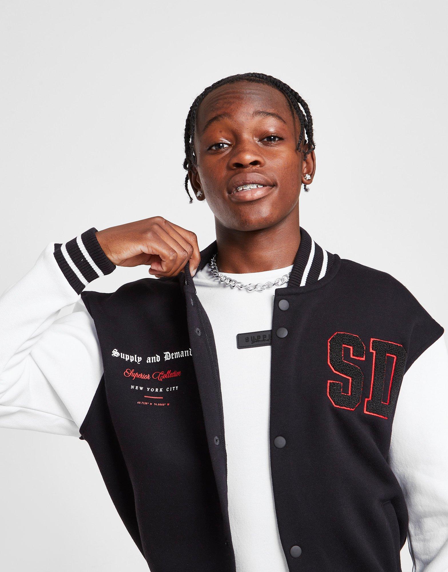 Supply & Demand Varsity Club Jacket Junior