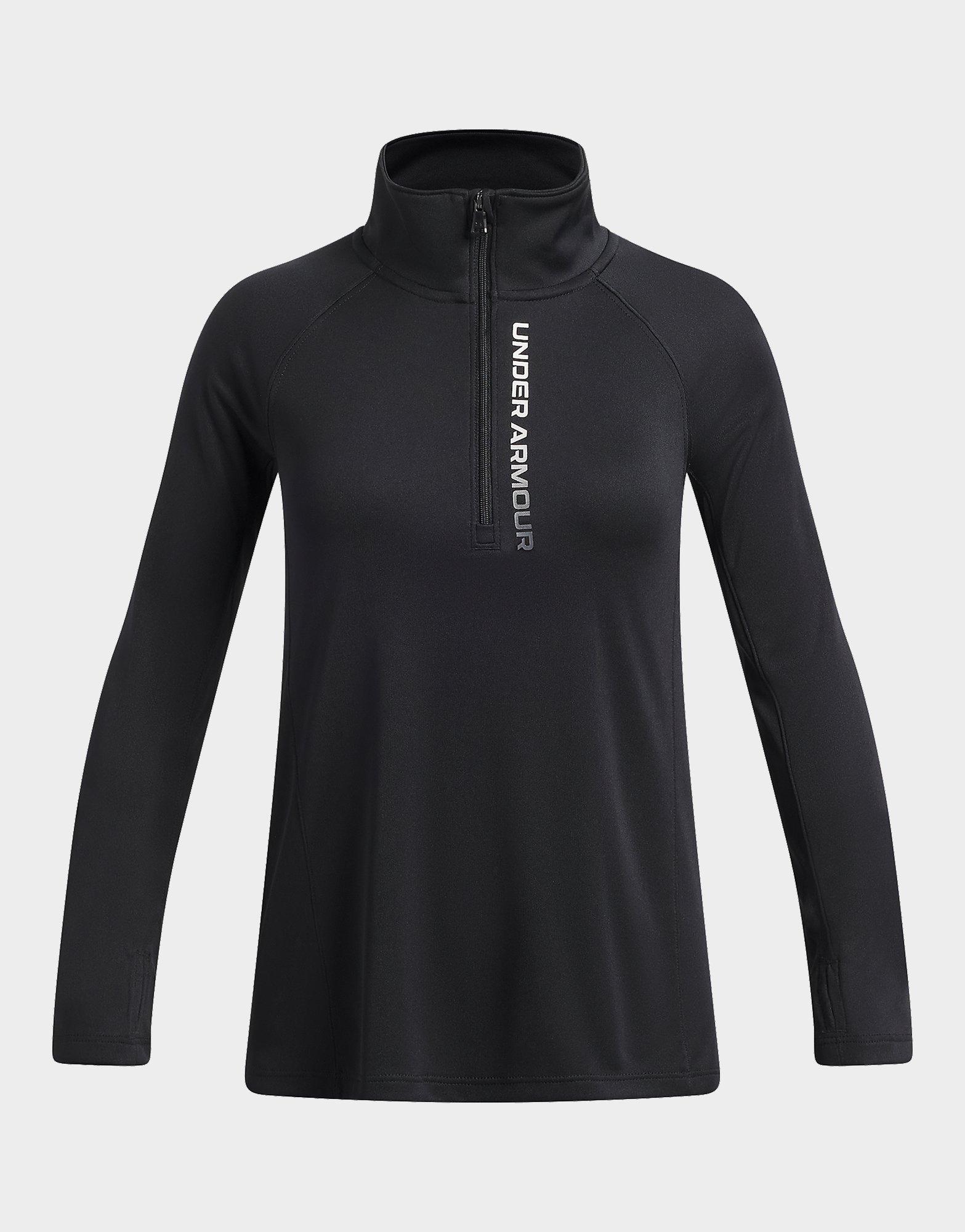 Under Armour Girls' Wordmark 1/2 Zip Top Junior