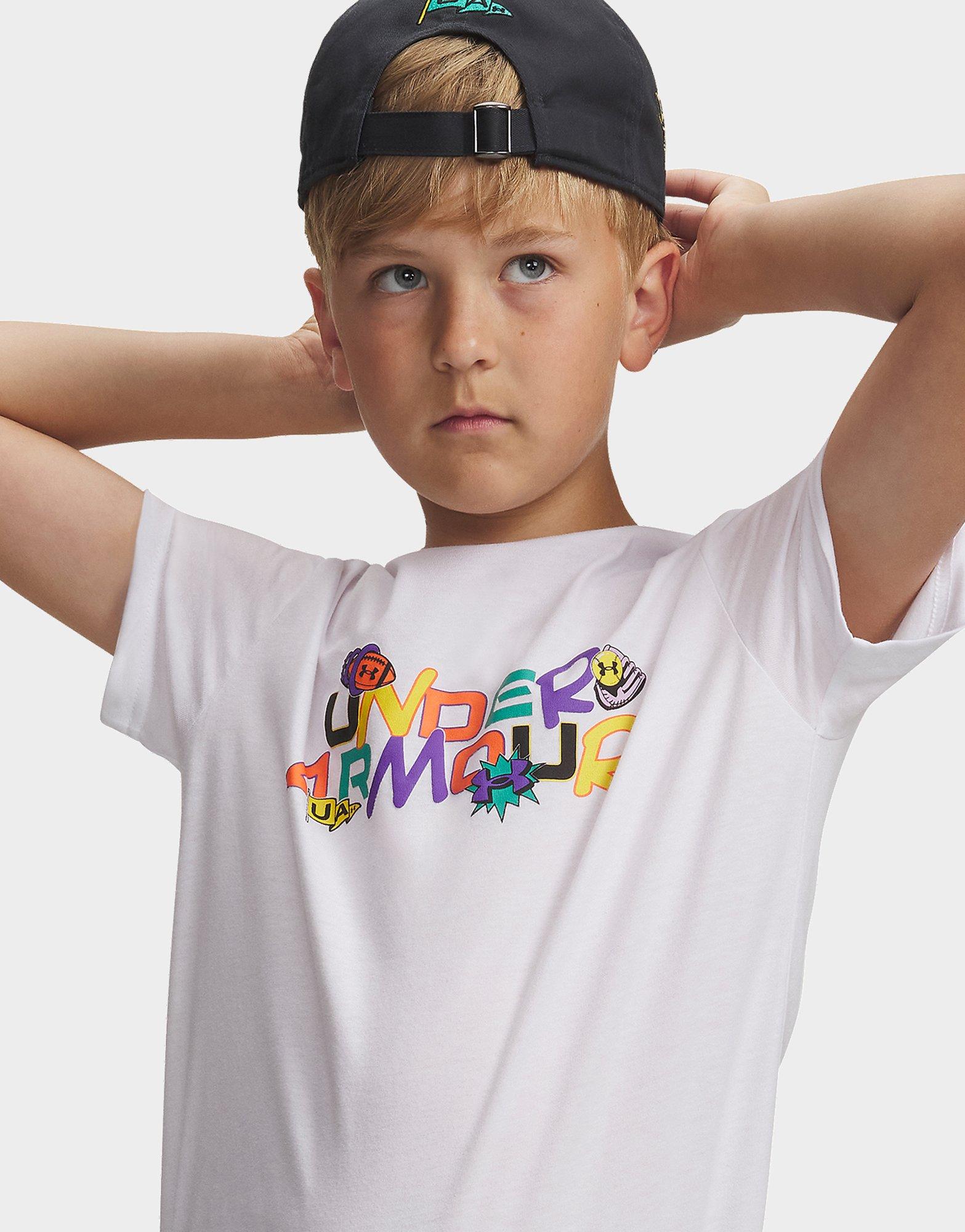 Under Armour T-shirt écusson Pack Wordmark pour garçon