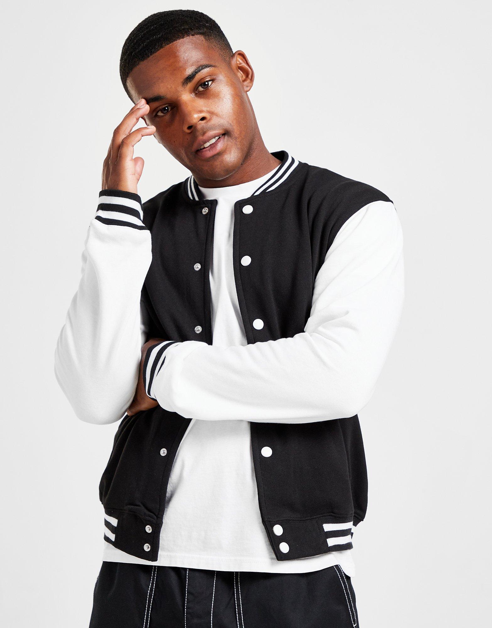 Brave Soul Fleece Varsity Jacket