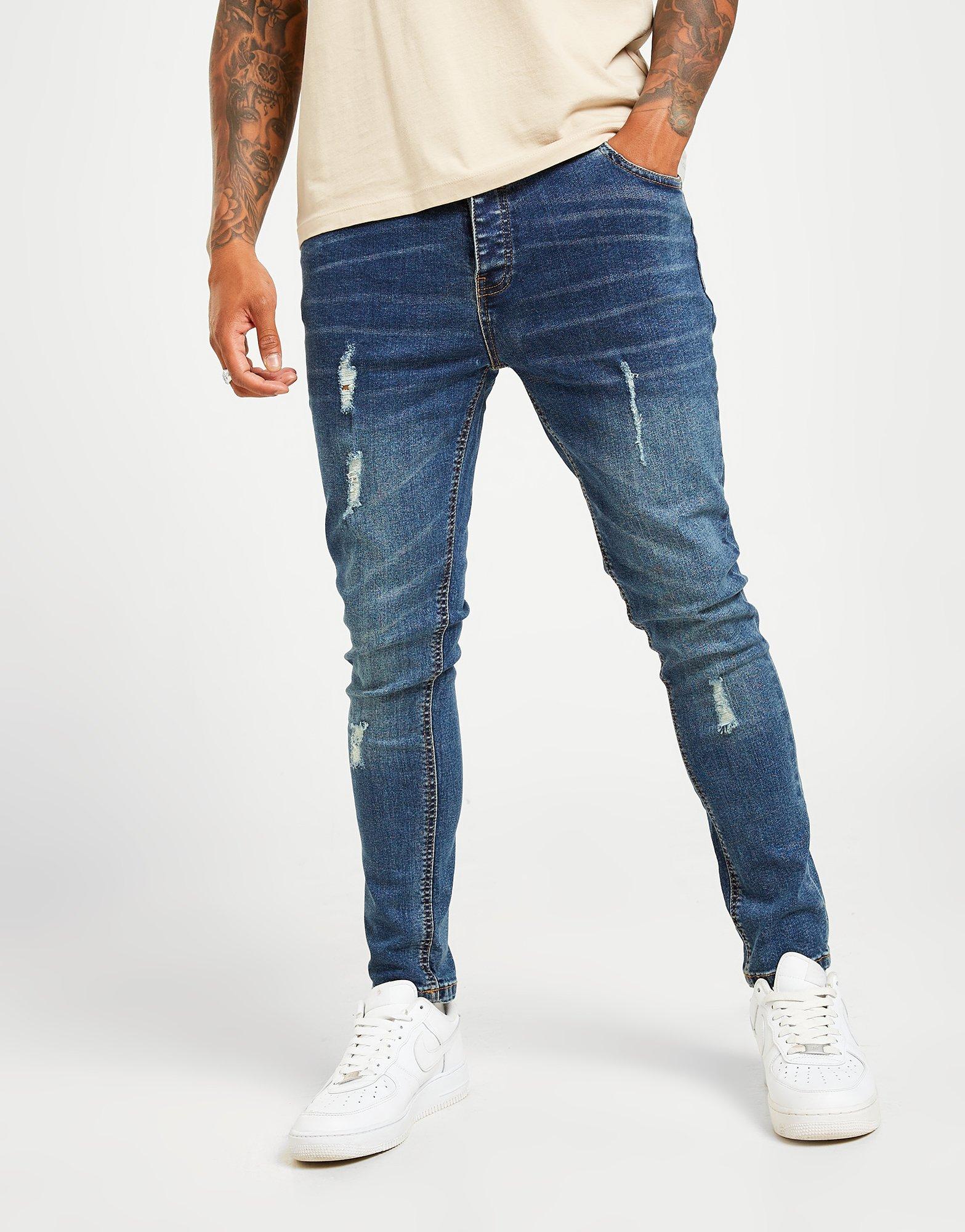Brave Soul Core Distressed Skinny Jeans