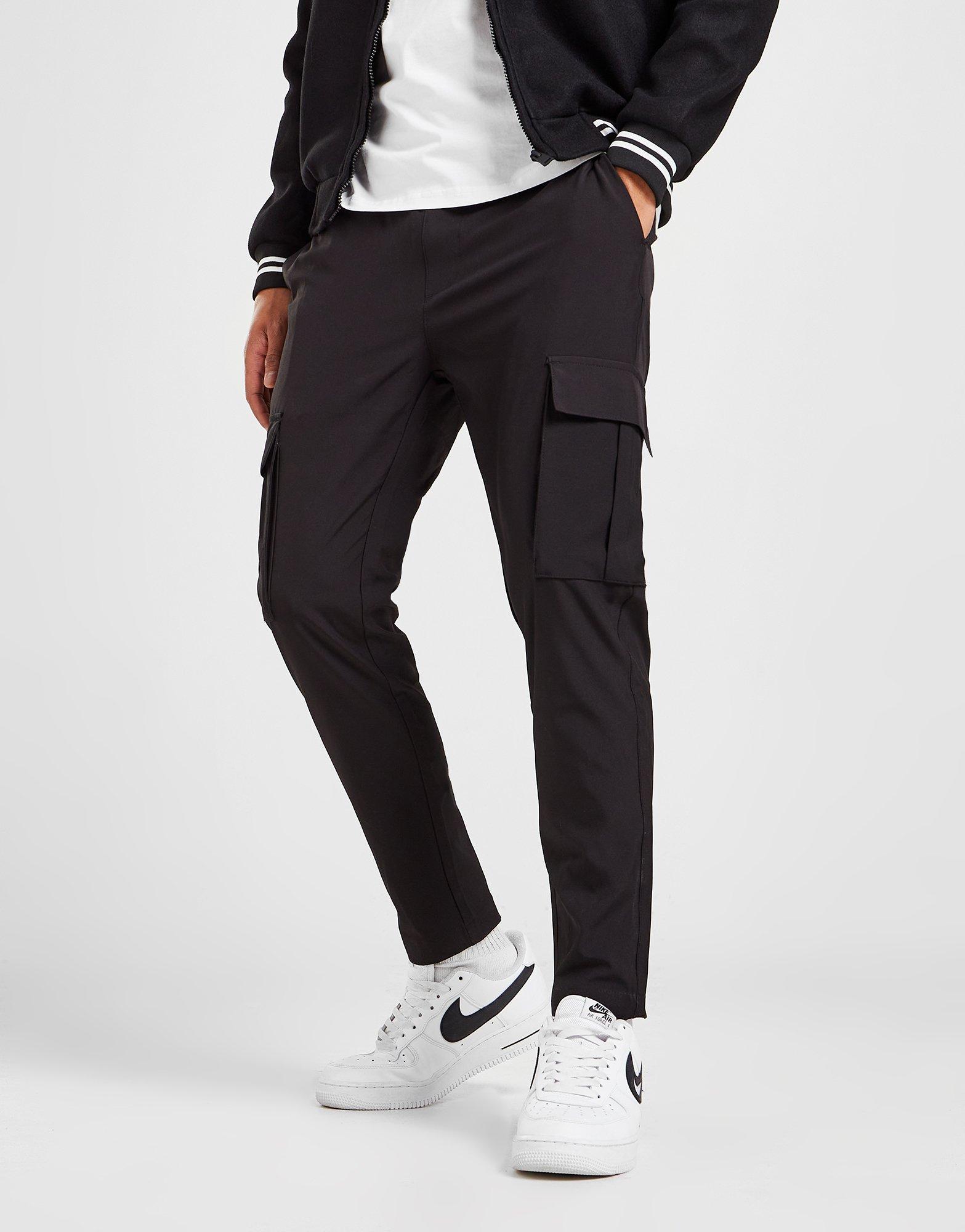 Brave Soul Woven Ankle Zip Cargo Pants