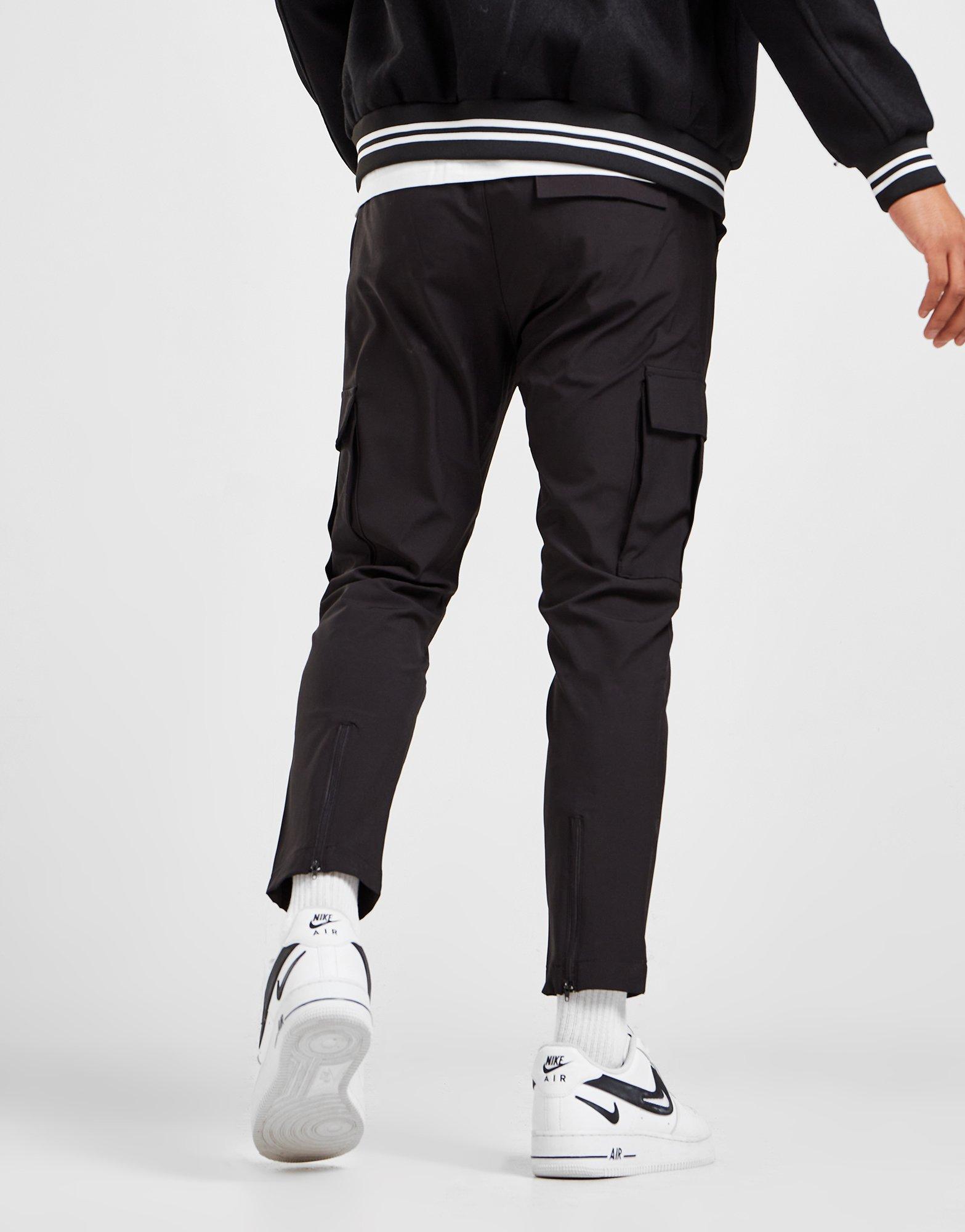 Brave Soul Woven Ankle Zip Cargo Pants