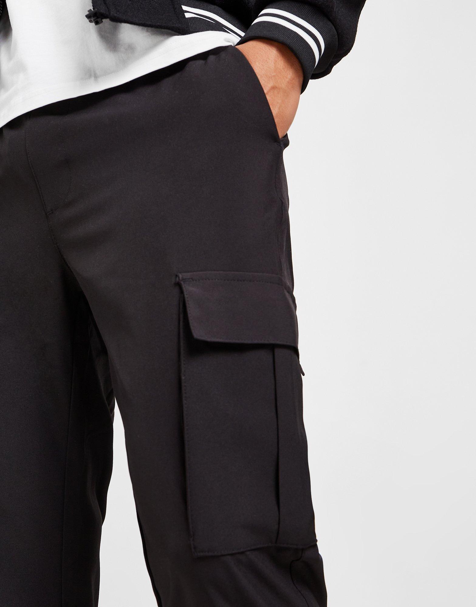 Brave Soul Woven Ankle Zip Cargo Pants
