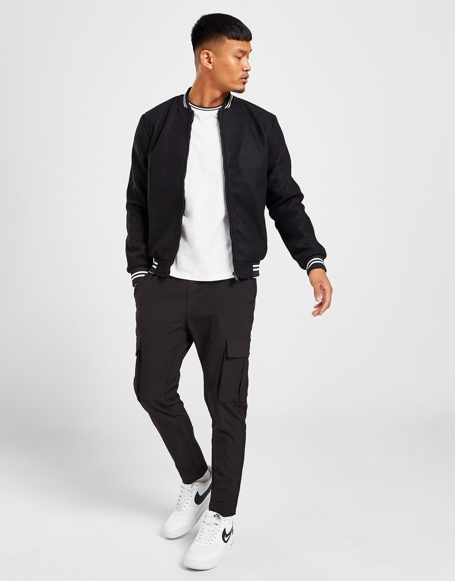 Brave Soul Woven Ankle Zip Cargo Pants