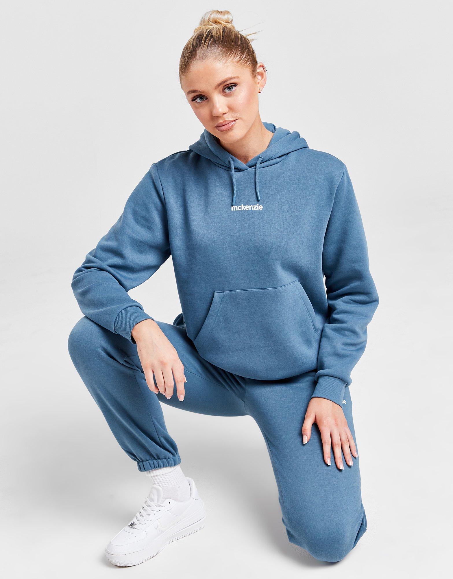 Blue McKenzie Logo Overhead Hoodie - JD Sports NZ