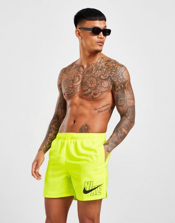 Nike Solid Logo Swim Shorts