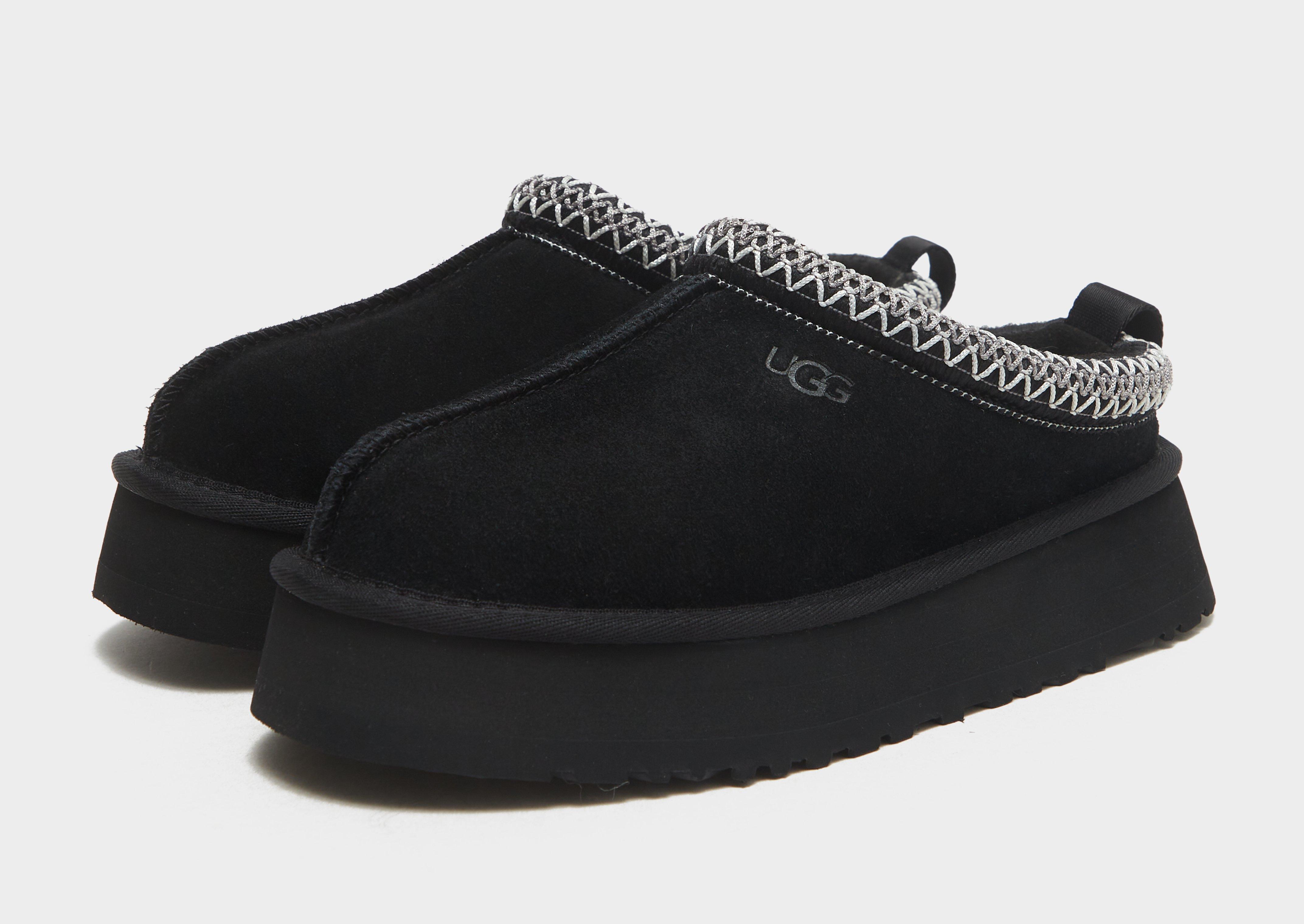 Black UGG Tazz Platform Slippers Women's | JD Sports Global