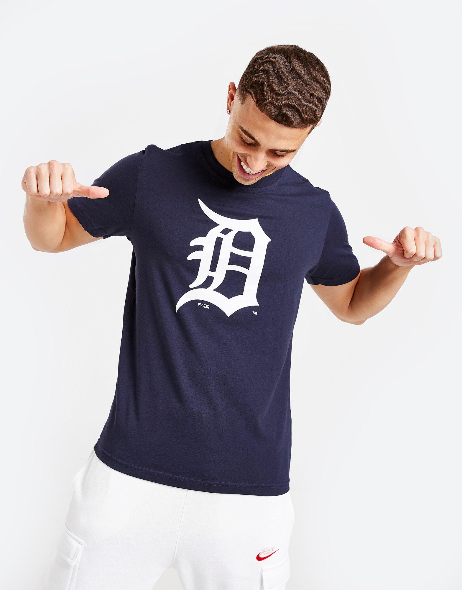 Detroit Tigers Youth Navy Classic Logo T-Shirt