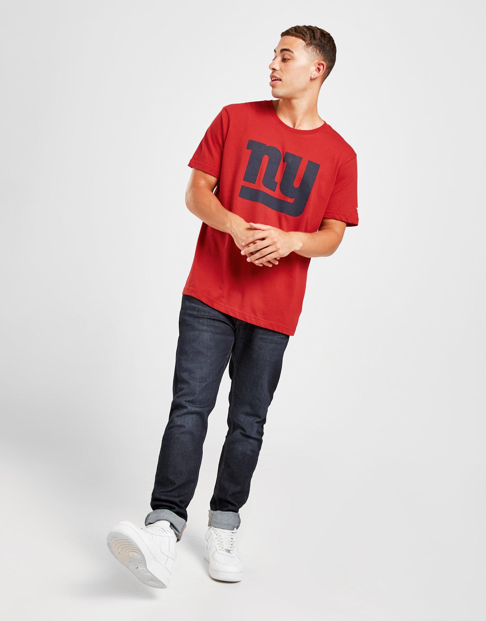 Red Official Team NFL New York Giants Short Sleeve T-Shirt - JD Sports NZ