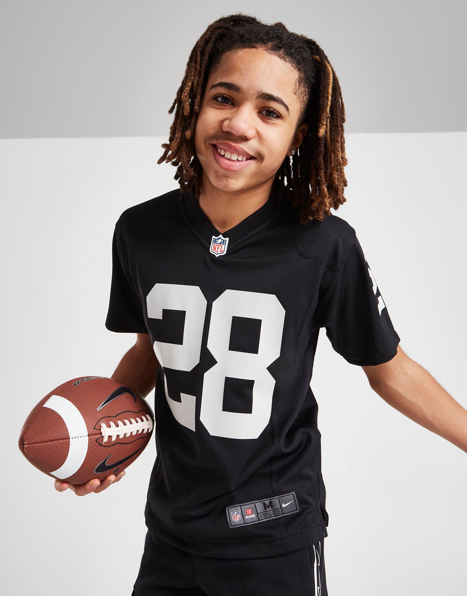 Black Nike NFL Las Vegas Raiders Jacobs #28 Jersey Junior - JD