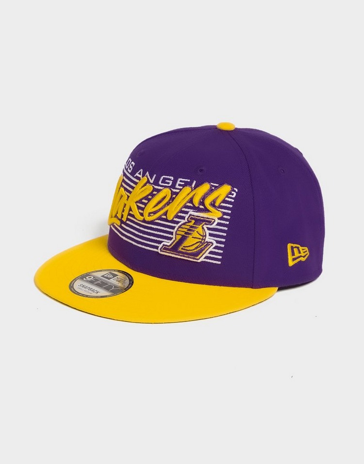 New Era gorra NBA LA Lakers 9FIFTY Wordmark