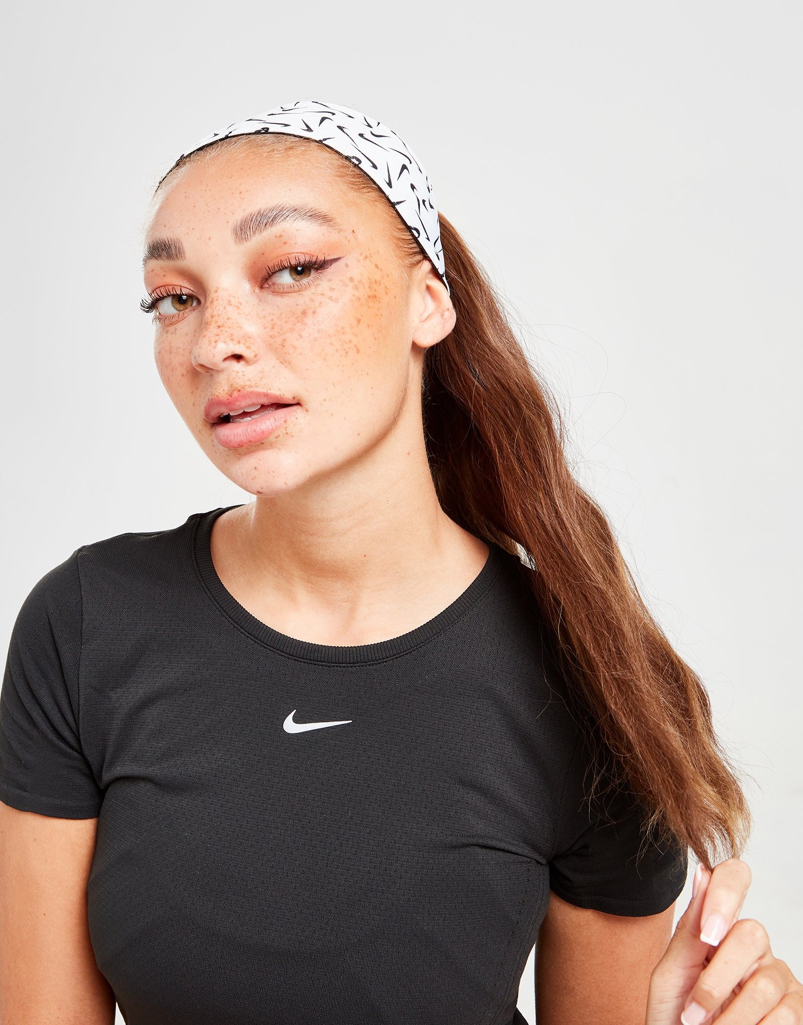 Nike womens hot sale headband tie