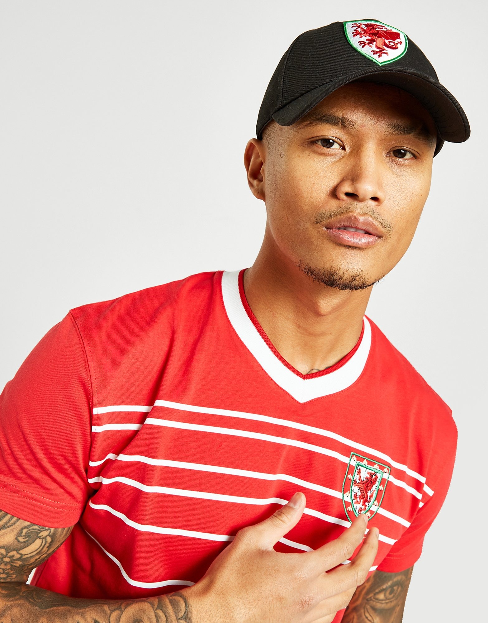 Black New Era Wales 9FORTY Cap JD Sports