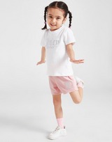 JUICY COUTURE Girls' Glitter Velour T-Shirt/Shorts Set Infant