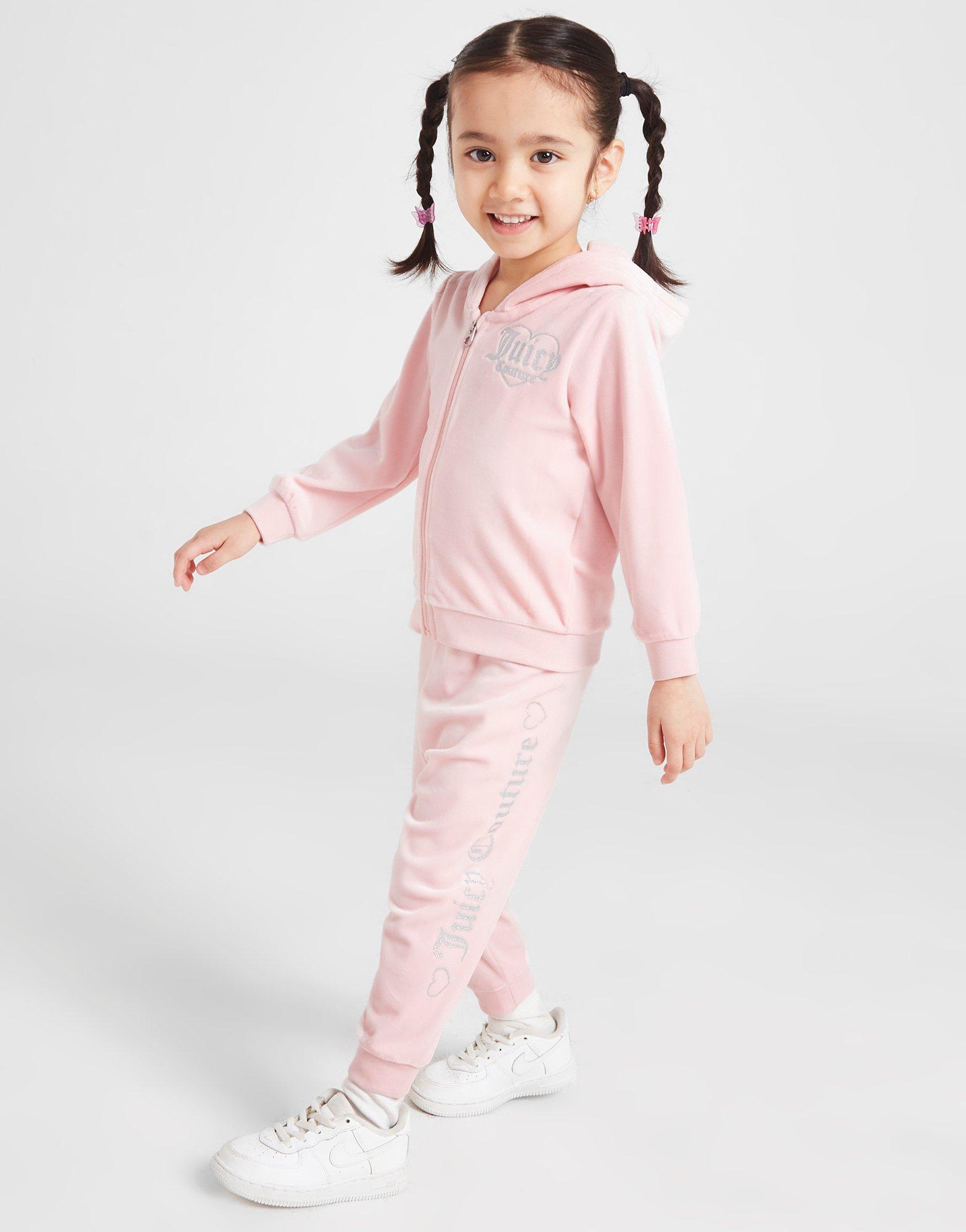 Juicy Couture Velour Full Zip Hooded Tracksuit Infant