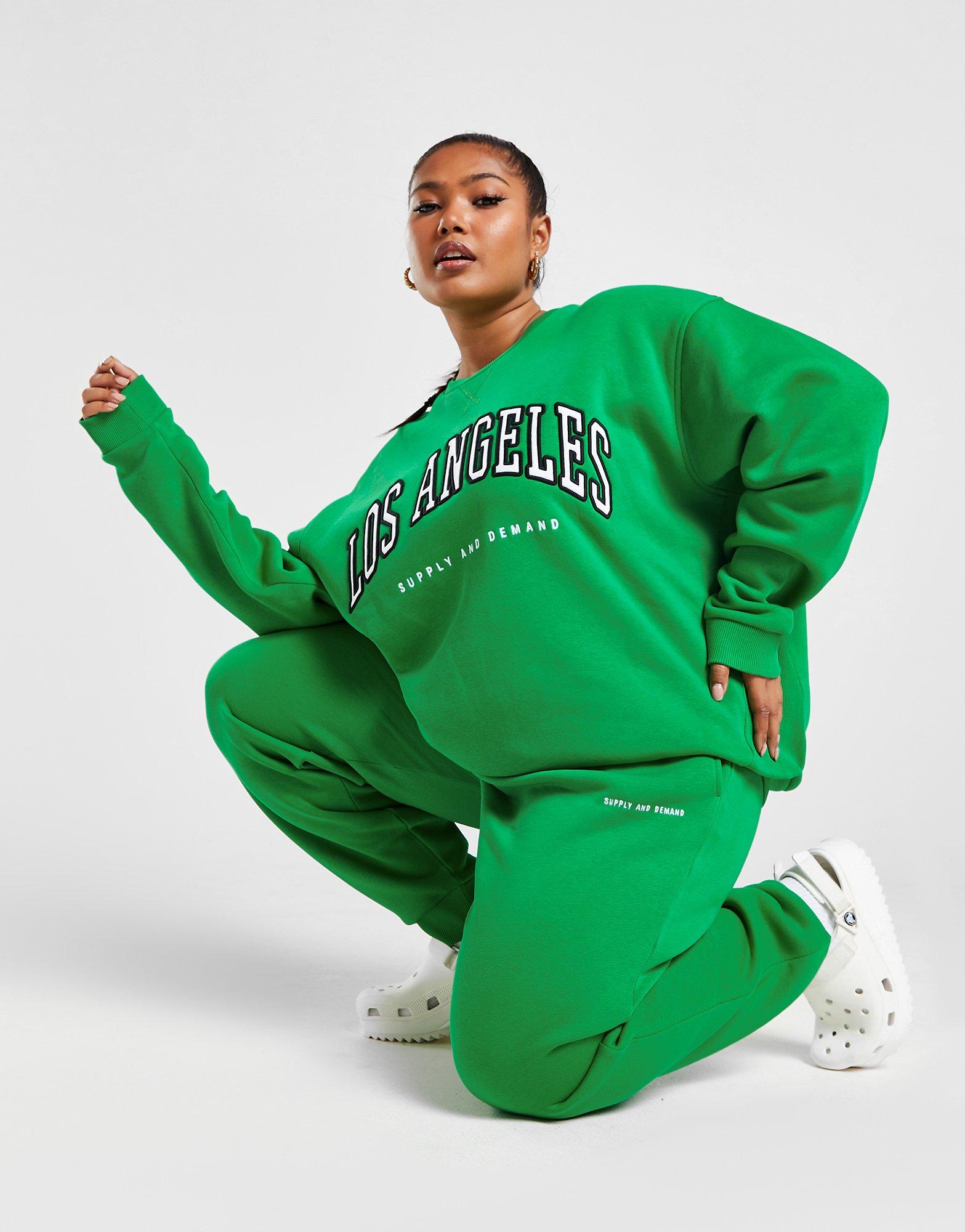 Supply & Demand Plus Size Varsity Joggers