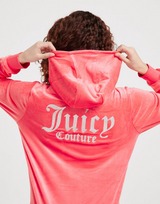 JUICY COUTURE Girls' Velour Full Zip Hoodie Tracksuit Junior