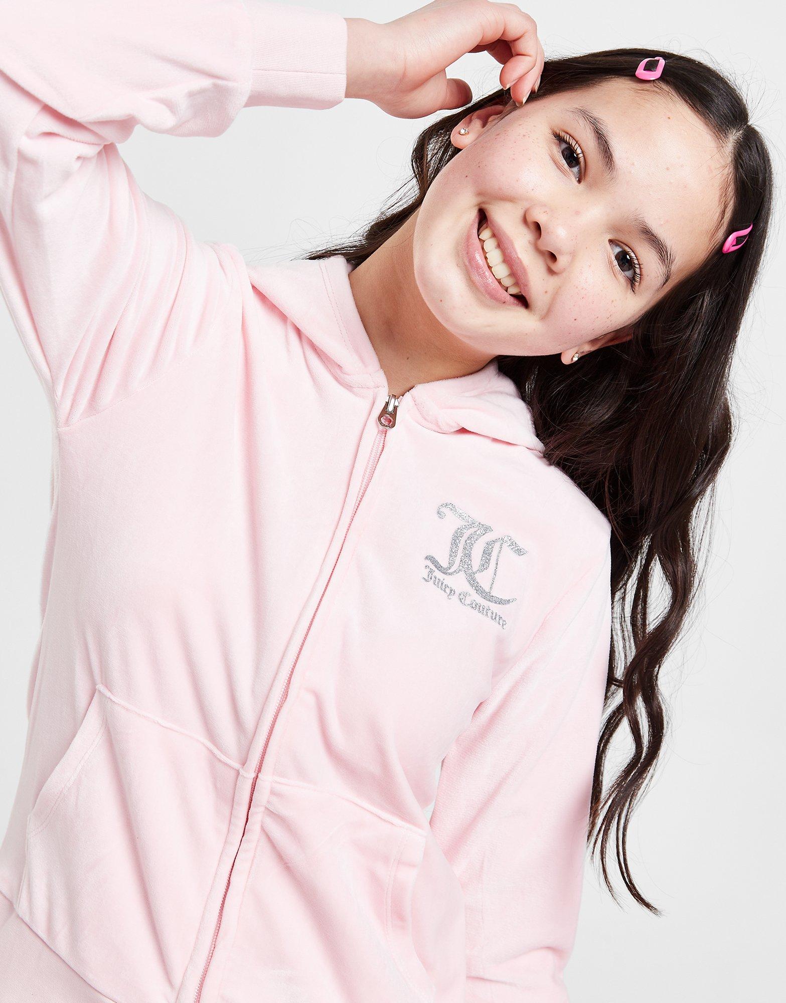 Pink JUICY COUTURE Girls' Cuffed Tracksuit Junior - JD Sports NZ