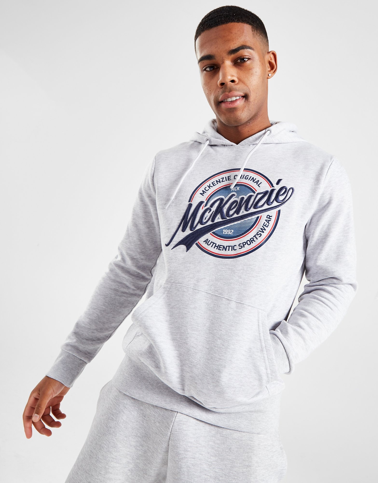 Grey McKenzie Gale Overhead Hoodie | JD Sports UK