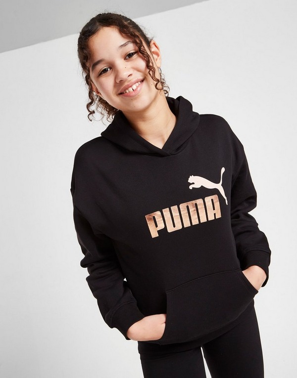 Puma Girls' Boyfriend Logo Hoodie Kinder