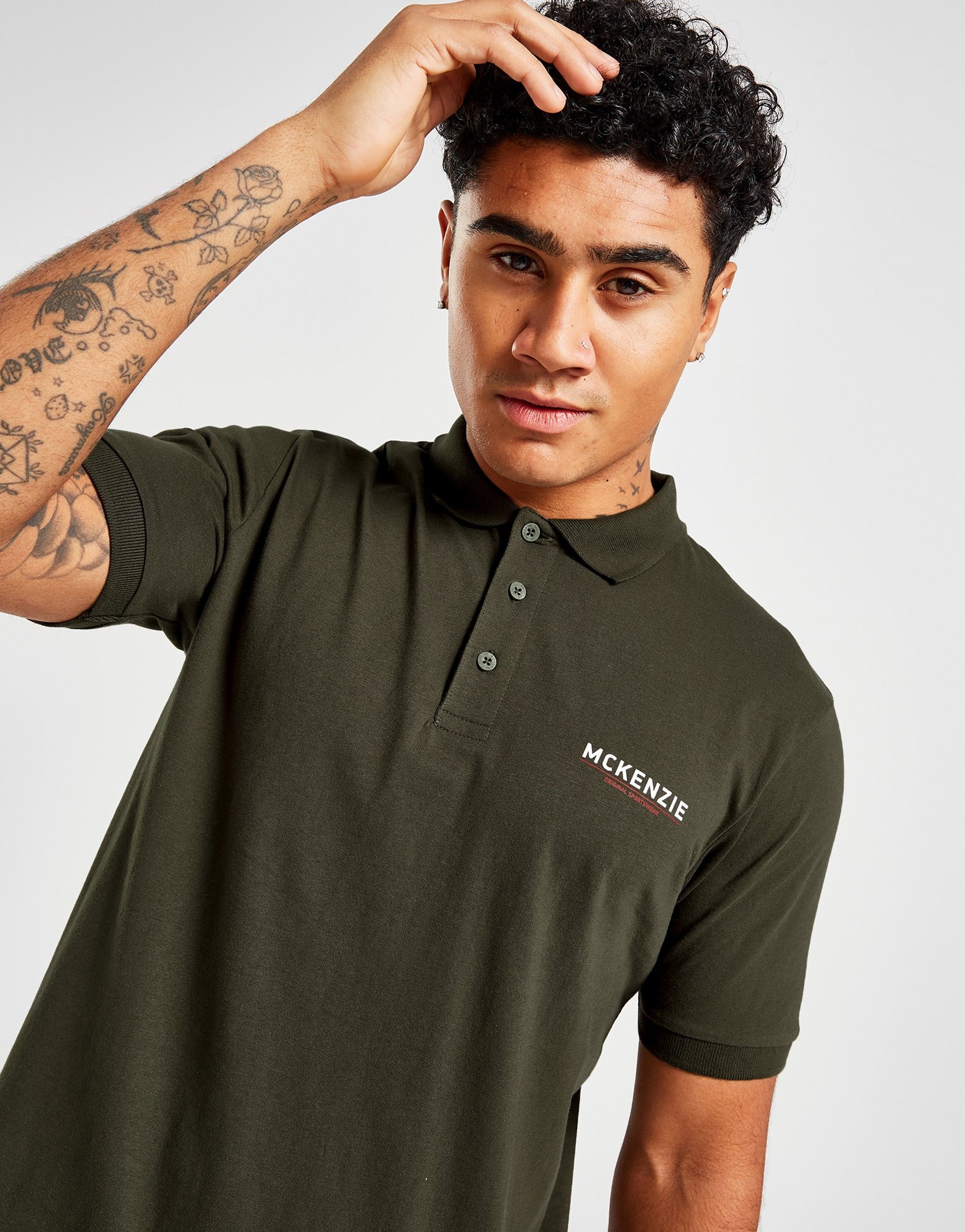 McKenzie Essential Logo Polo Shirt - JD Sports Ireland