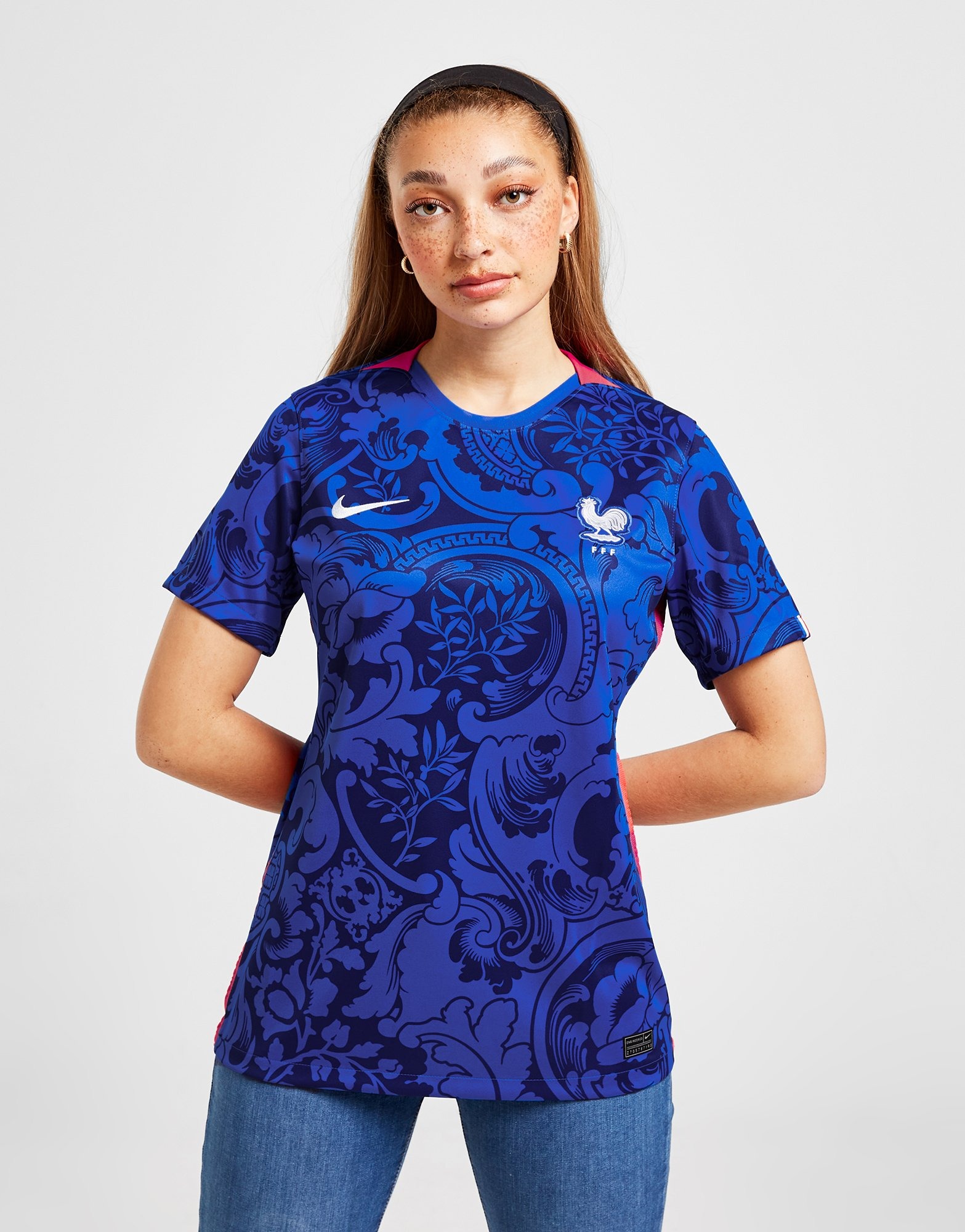 Blue Nike France Wec 2022 Home Shirt Women's - JD Sports