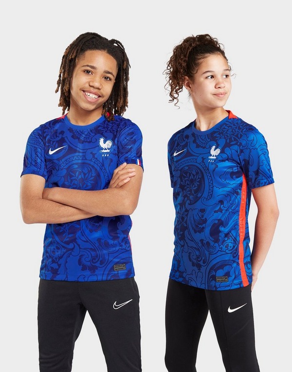 Cabecear Abreviatura Rusia Nike camiseta Francia 2022 1. ª equipación júnior en Blanco | JD Sports  España