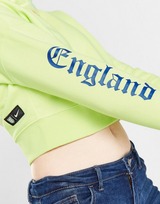 Nike England WEC Sportswear Crop Hoodie Junior